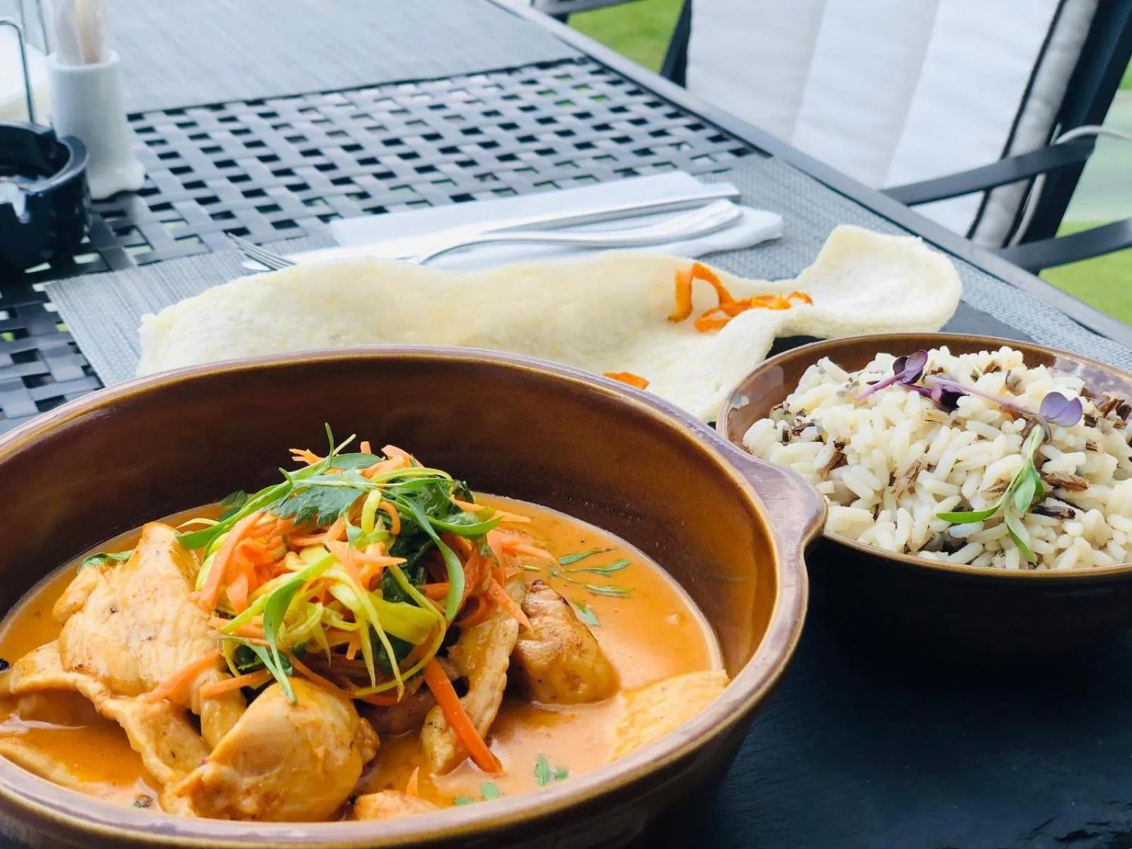 Restaurant/places to eat in Theodora Golf Club