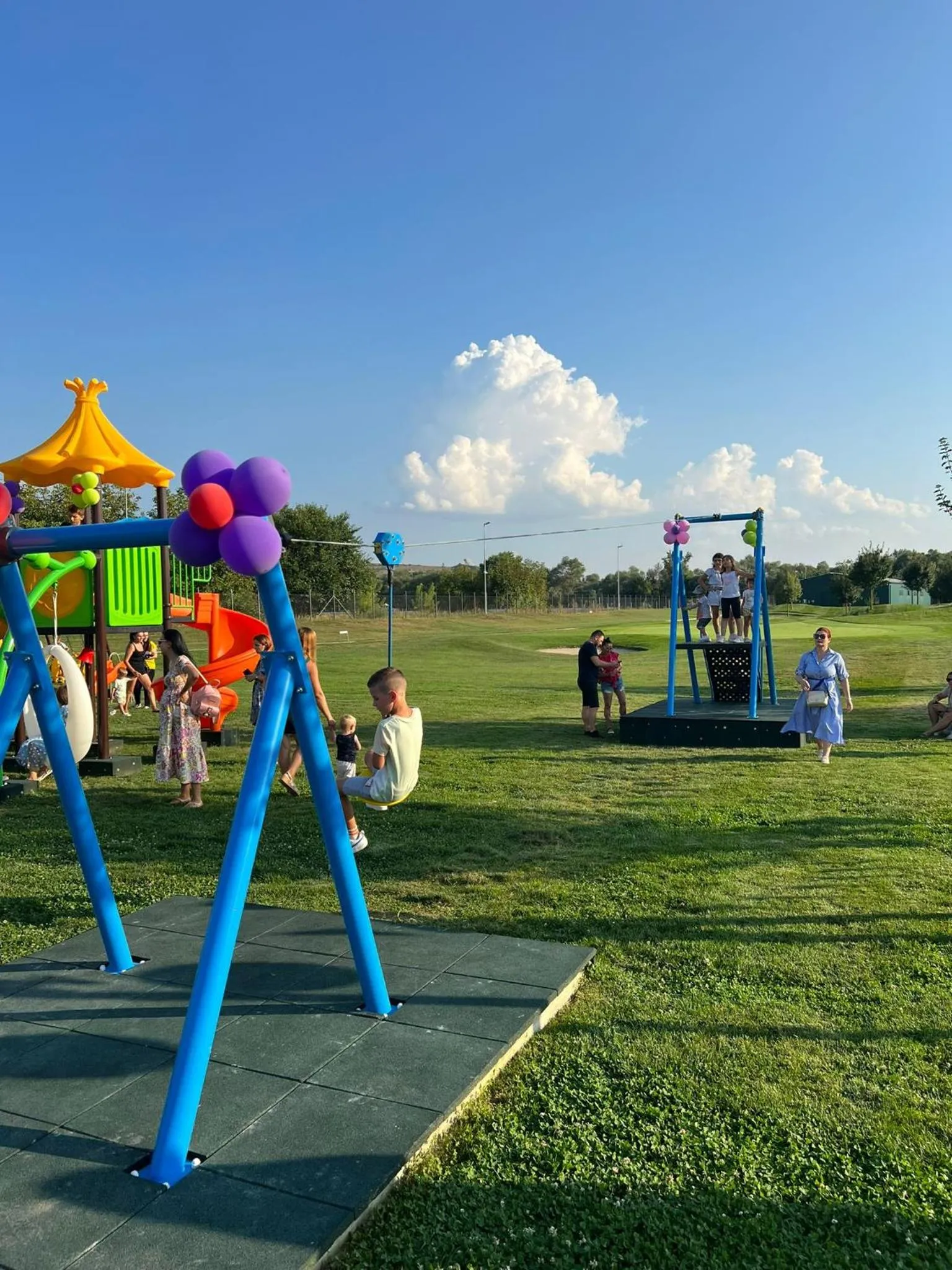 Children play ground in Theodora Golf Club