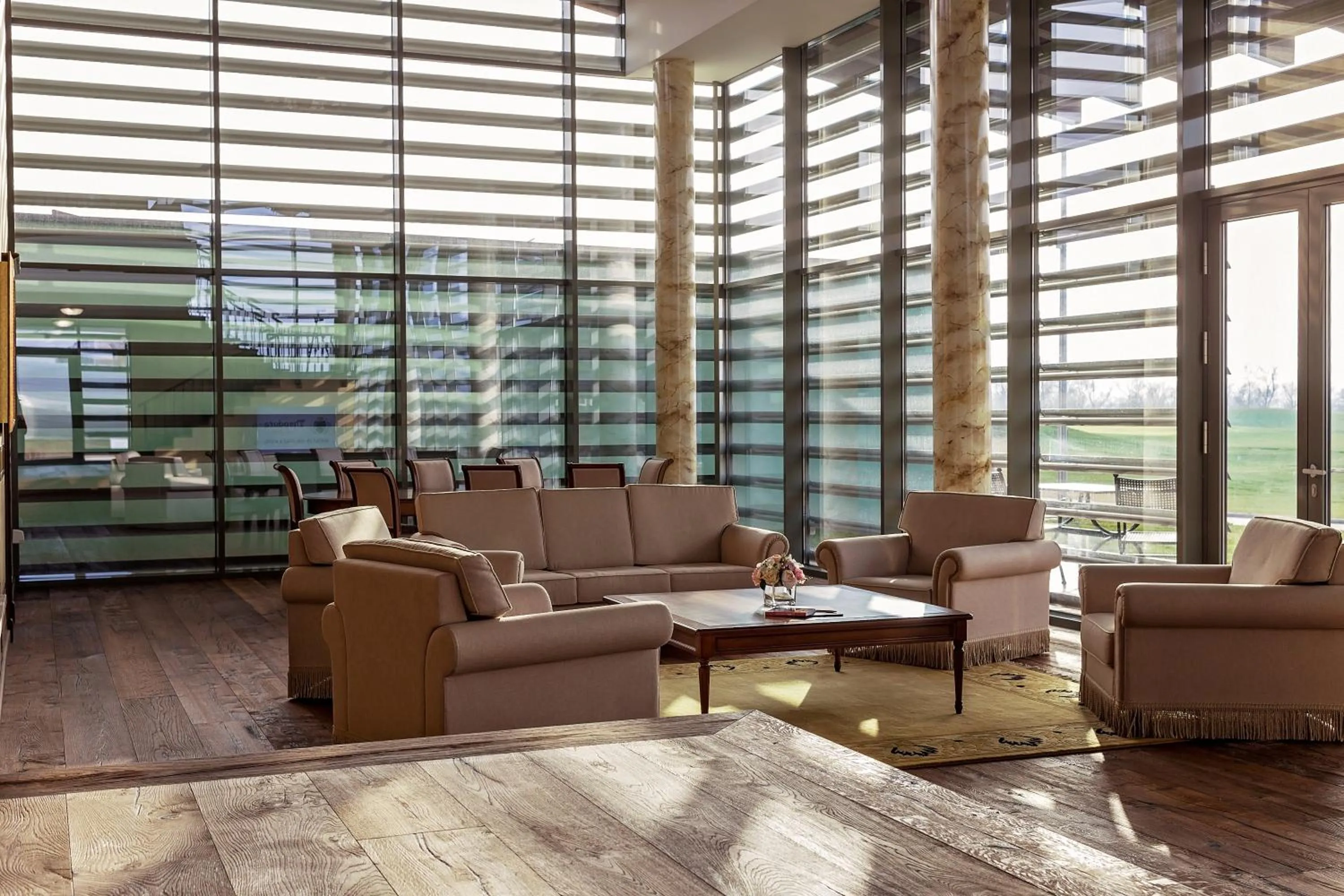 Living room in Theodora Golf Club