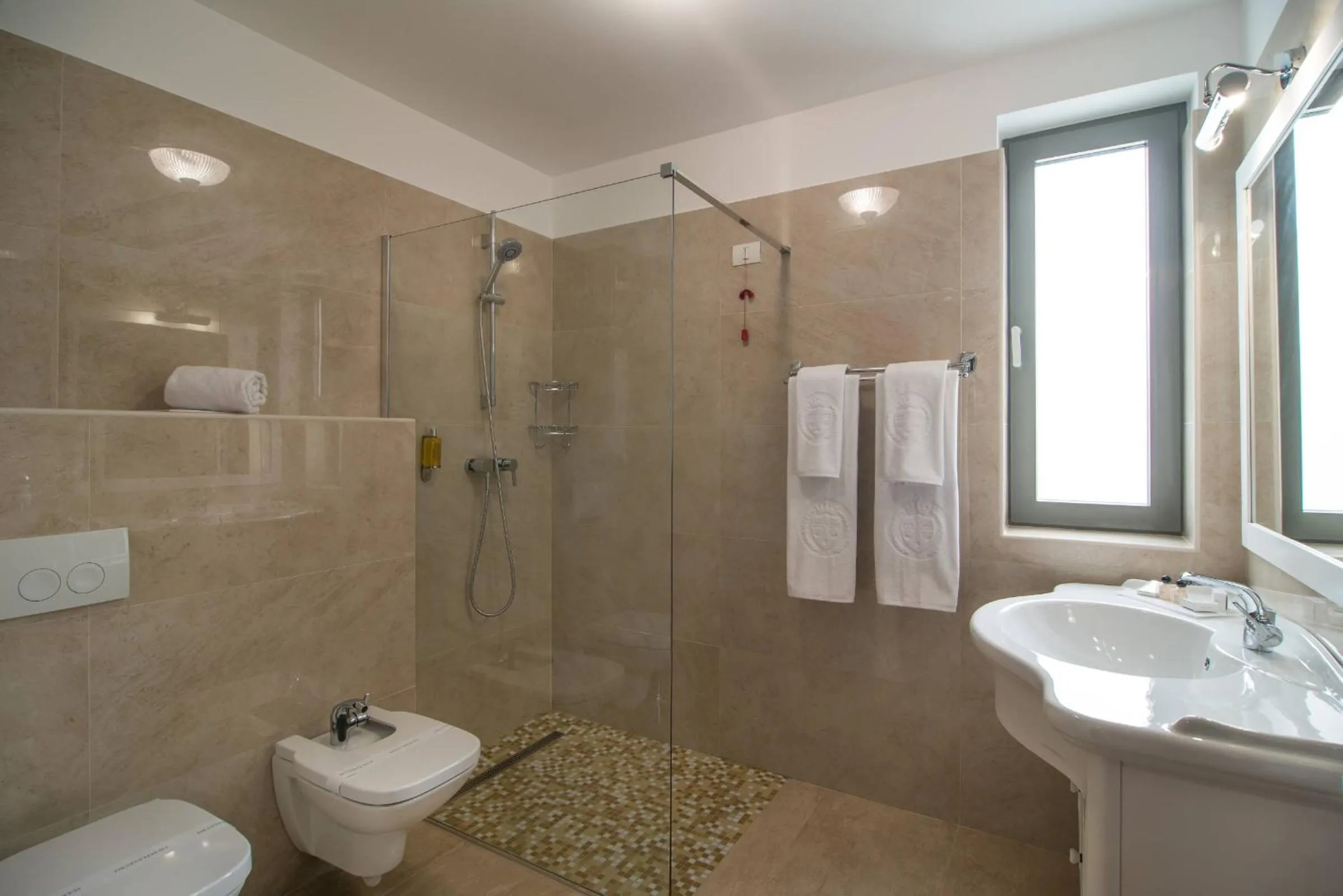 Bathroom in Theodora Golf Club