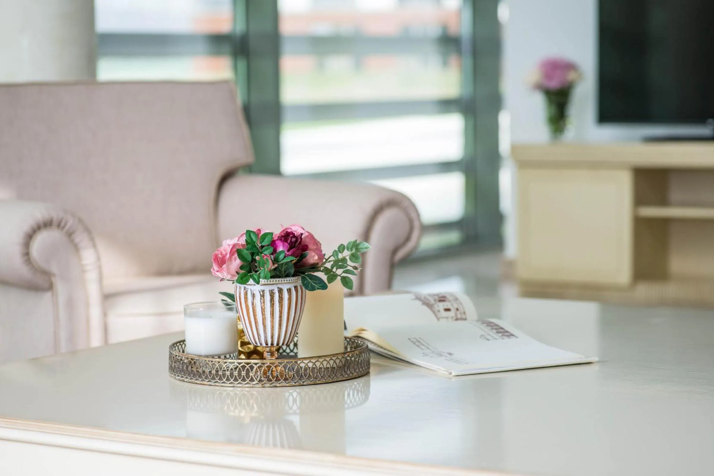 Living room in Theodora Golf Club