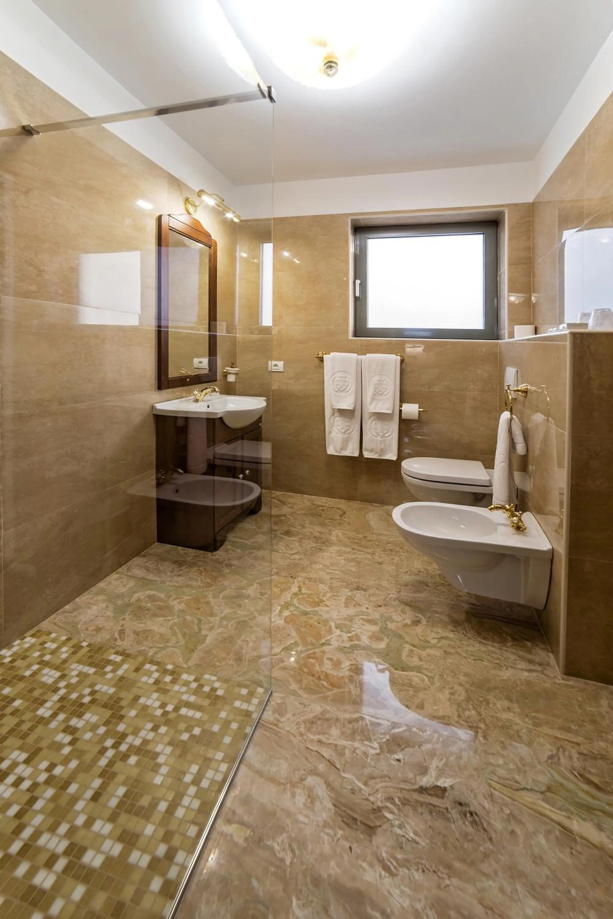 Bathroom in Theodora Golf Club