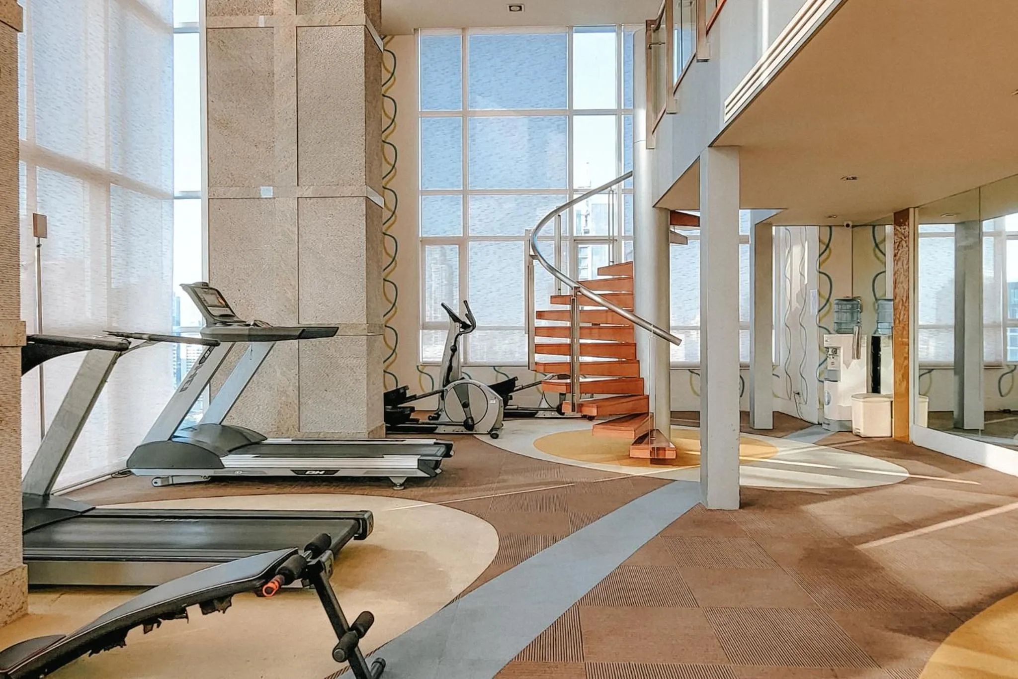 Fitness centre/facilities in Urbana Langsuan Hotel