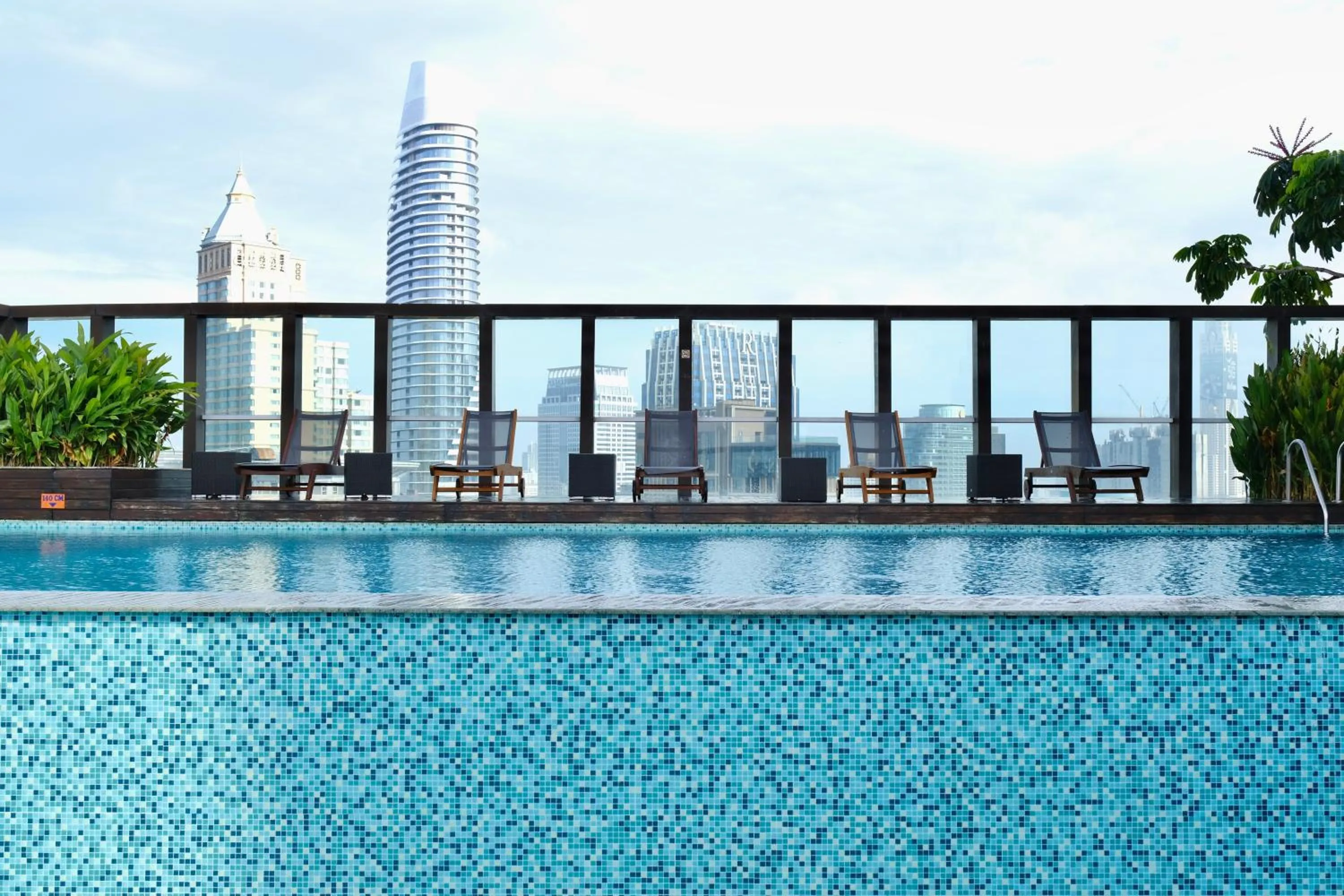 City view in Urbana Langsuan Hotel