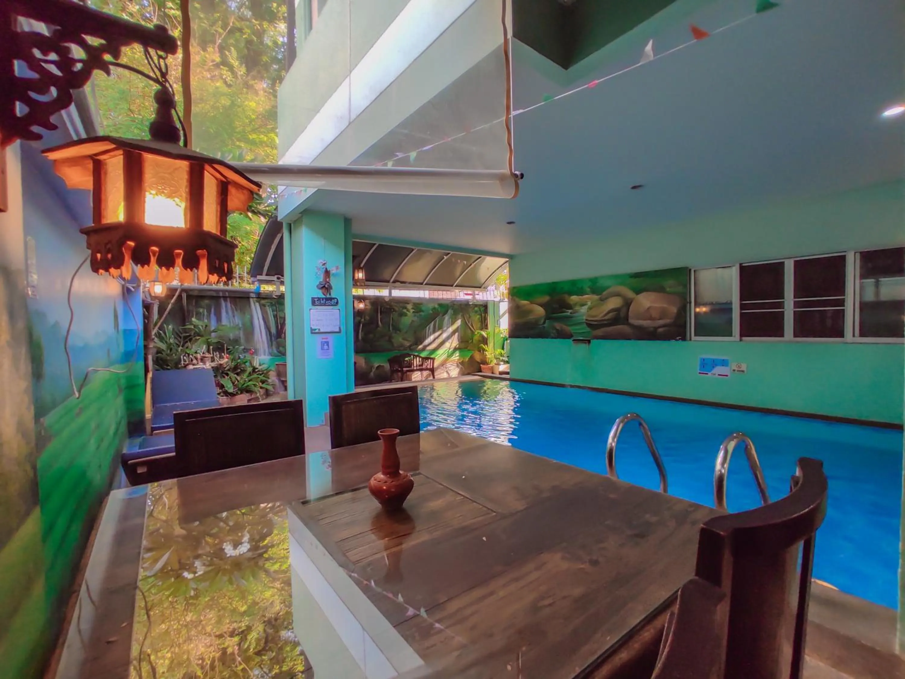 Swimming pool in Awana House