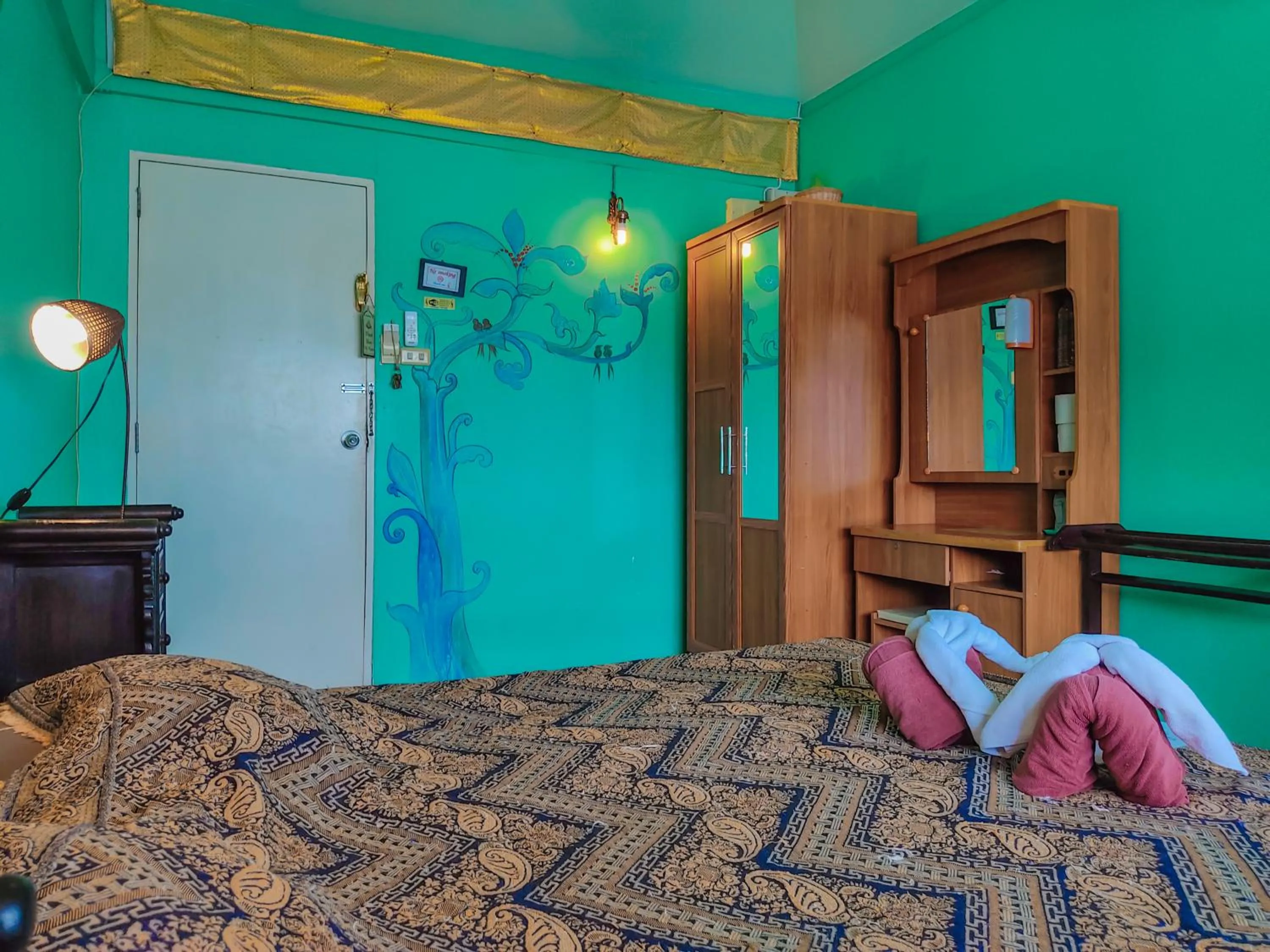 Bedroom, Bed in Awana House