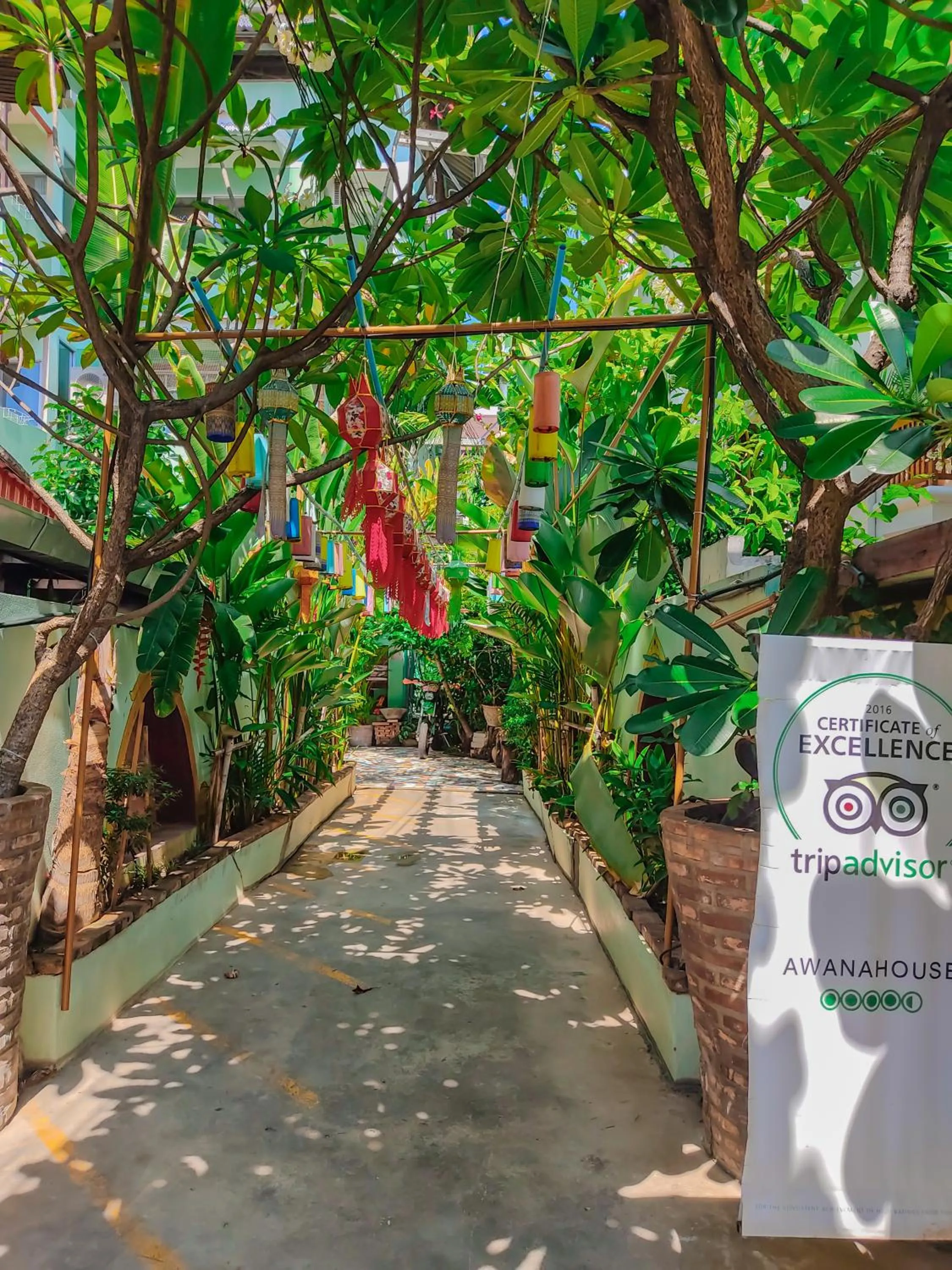 Facade/entrance in Awana House