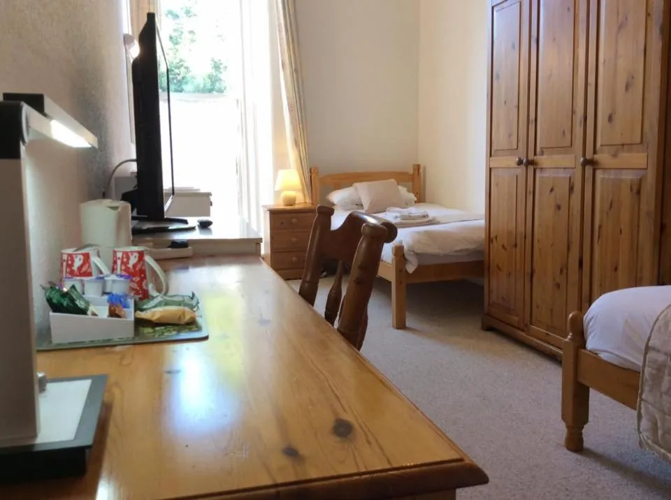 Bed in Cavell House Bed and Breakfast