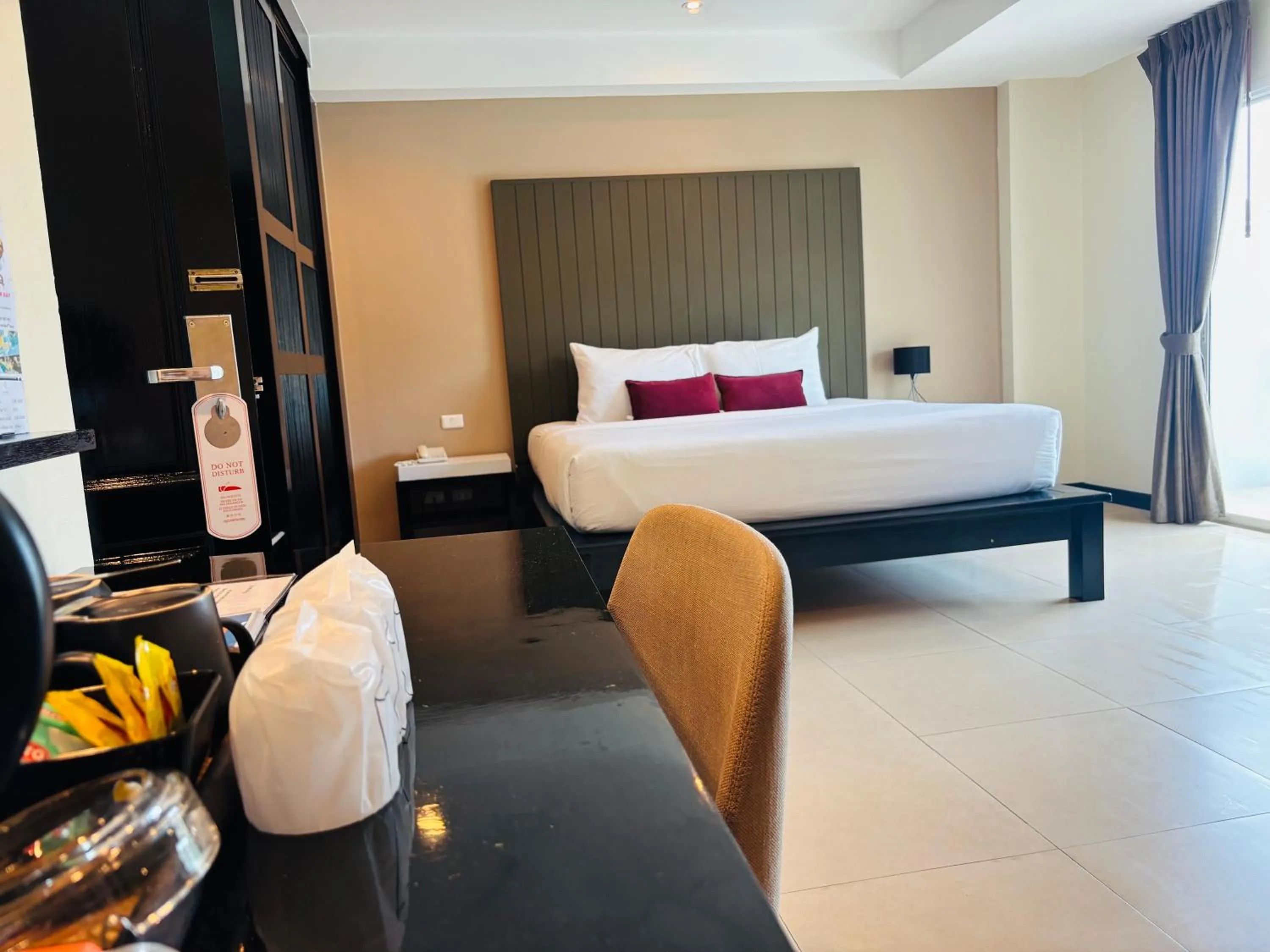 Bedroom, Bed in Baramee Resortel