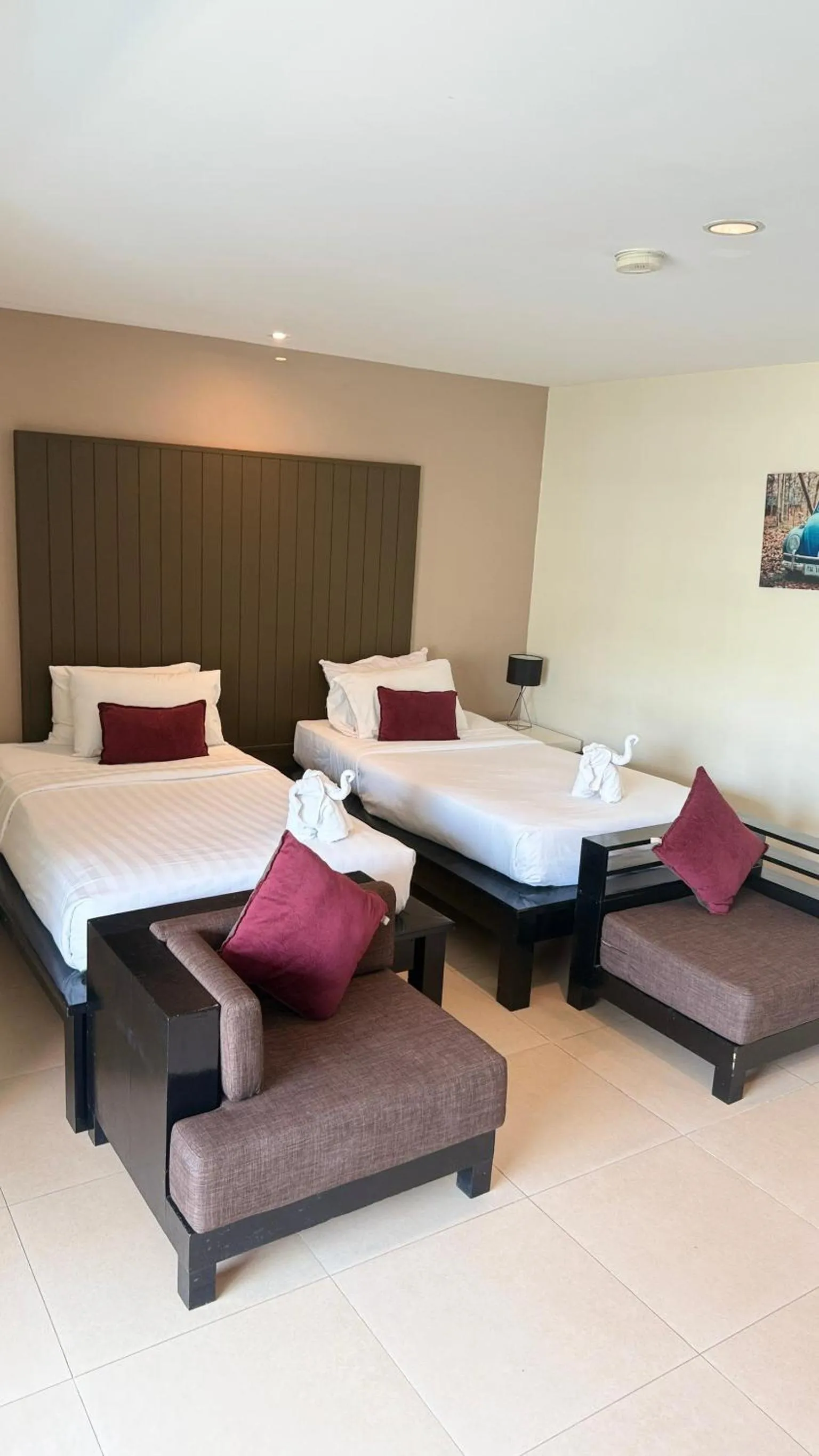 Bedroom, Bed in Baramee Resortel