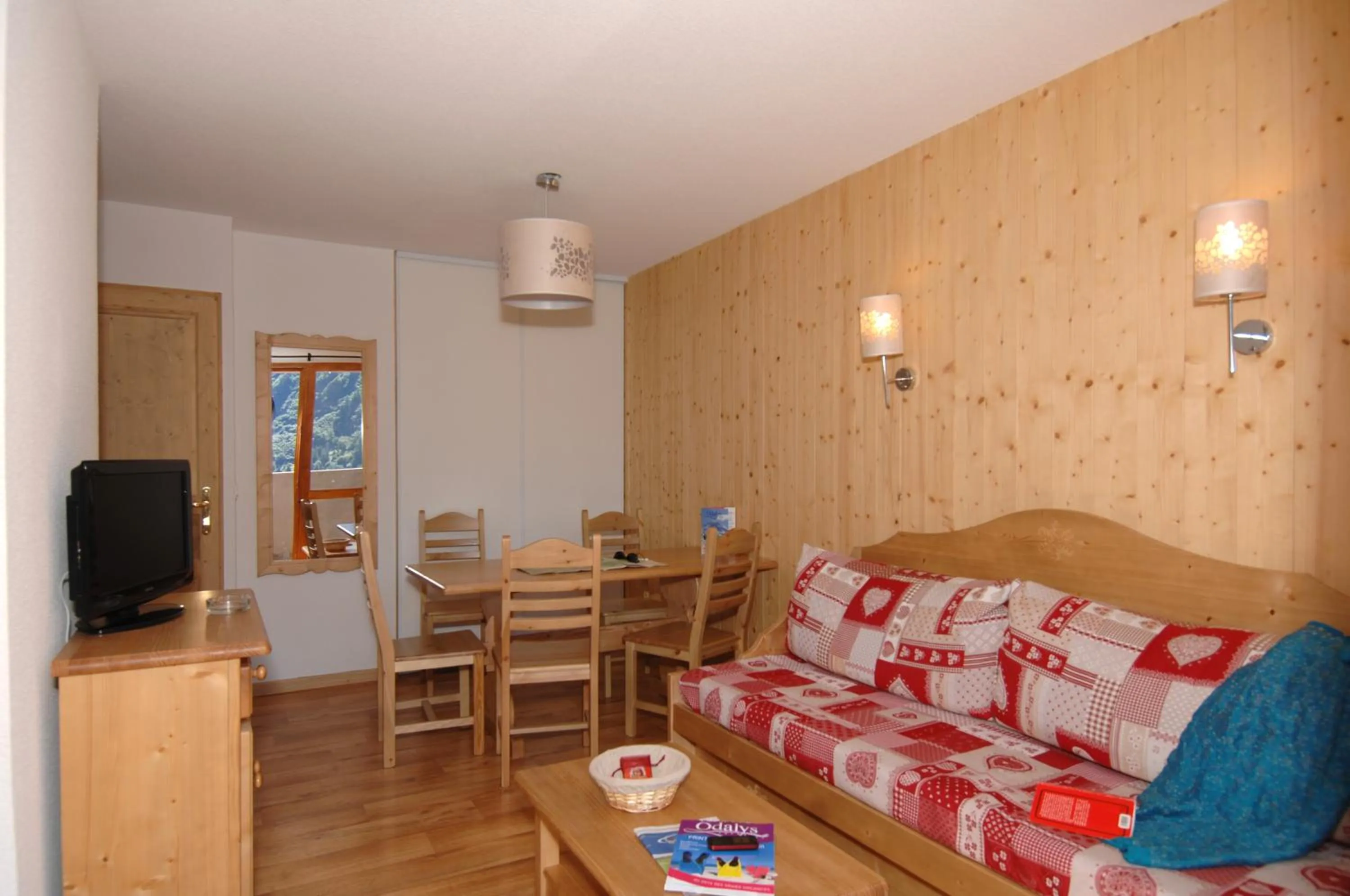 Living room in Résidence Odalys Le Grand Panorama 1