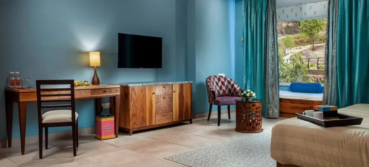 Deluxe Room in jüSTa Sajjangarh Resort & Spa, Udaipur Deluxe Room in jüSTa Sajjangarh Resort & Spa, Udaipur