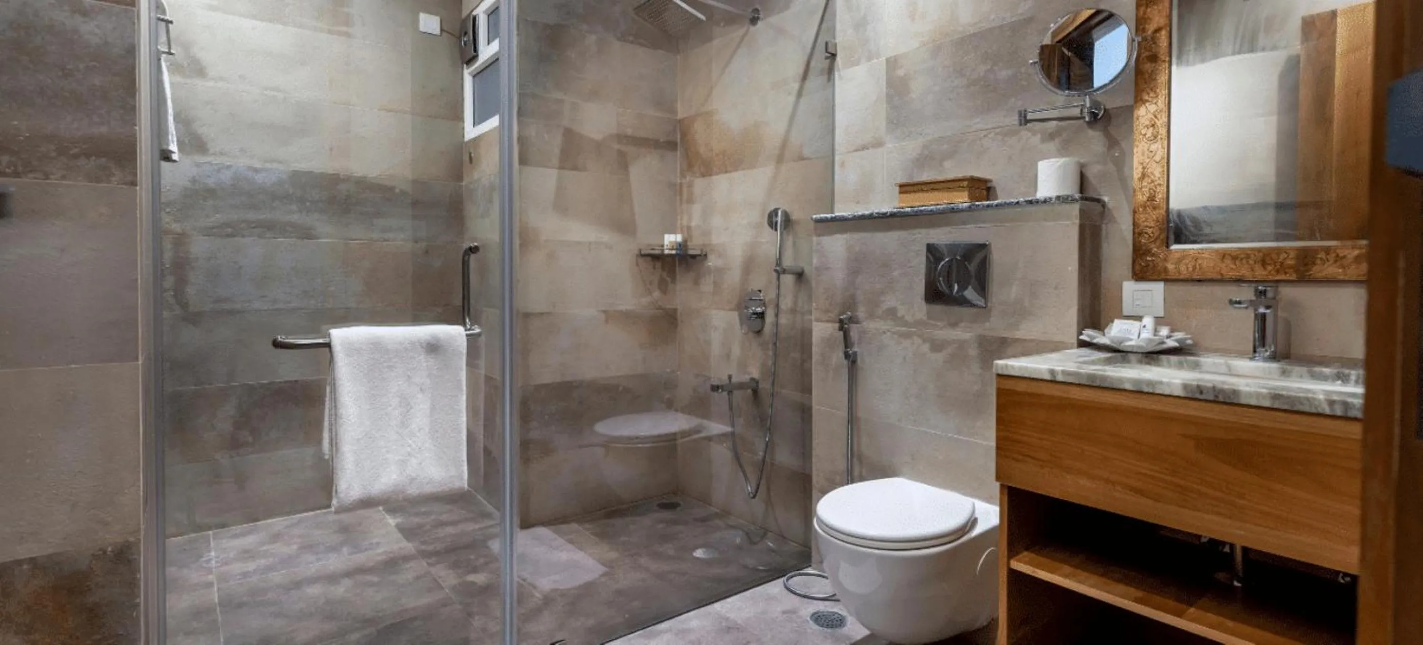 Bathroom in juSTa Luxe Sajjangarh Resort & Spa, Udaipur