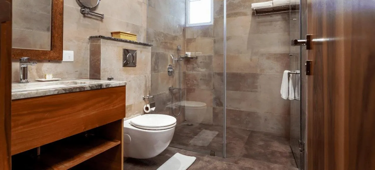 Bathroom in jüSTa Sajjangarh Resort & Spa, Udaipur