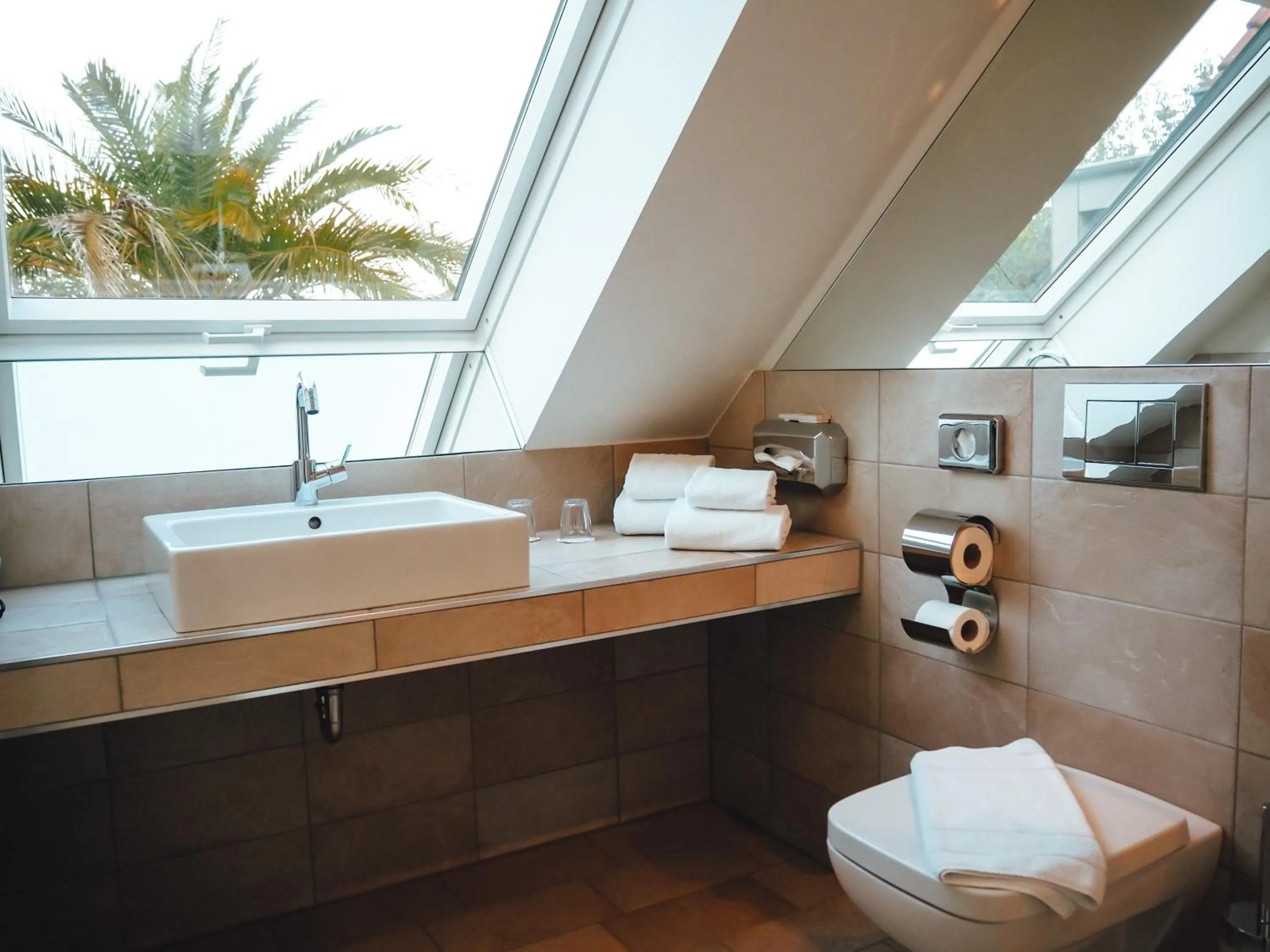 Bathroom in Weinhotel Wasem