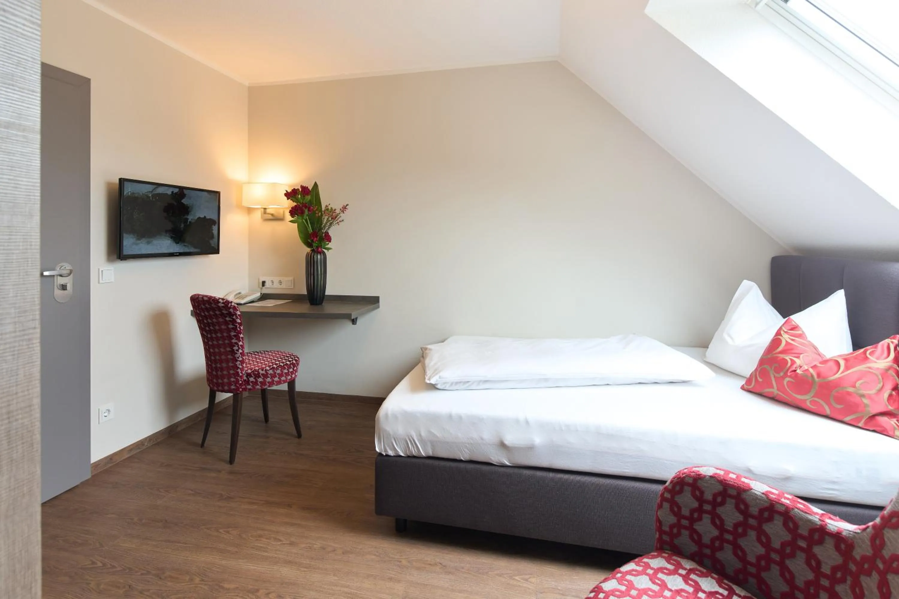 Bed in Hotel Staffler