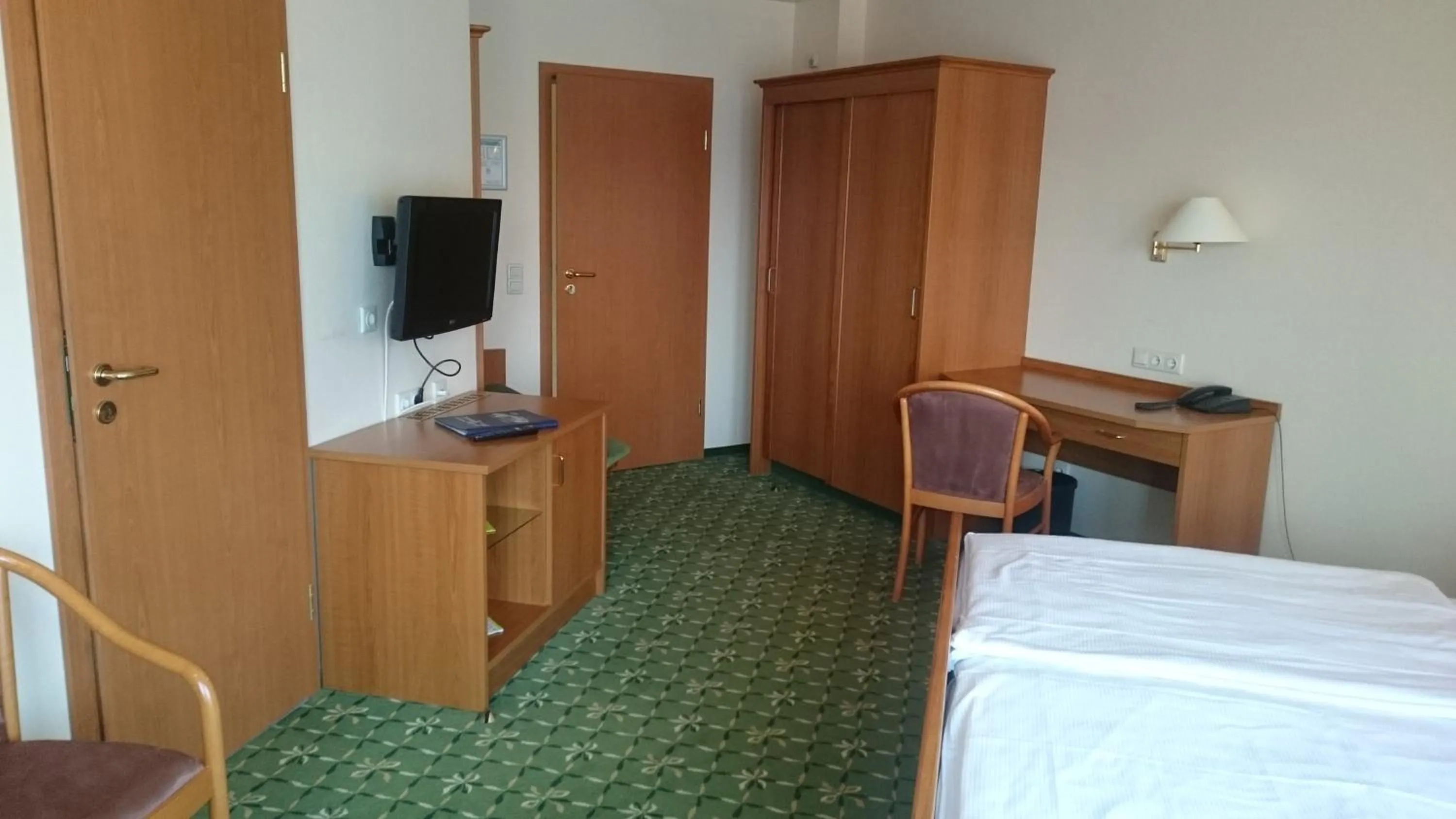 Bedroom, Bed in Landhotel Krausnick