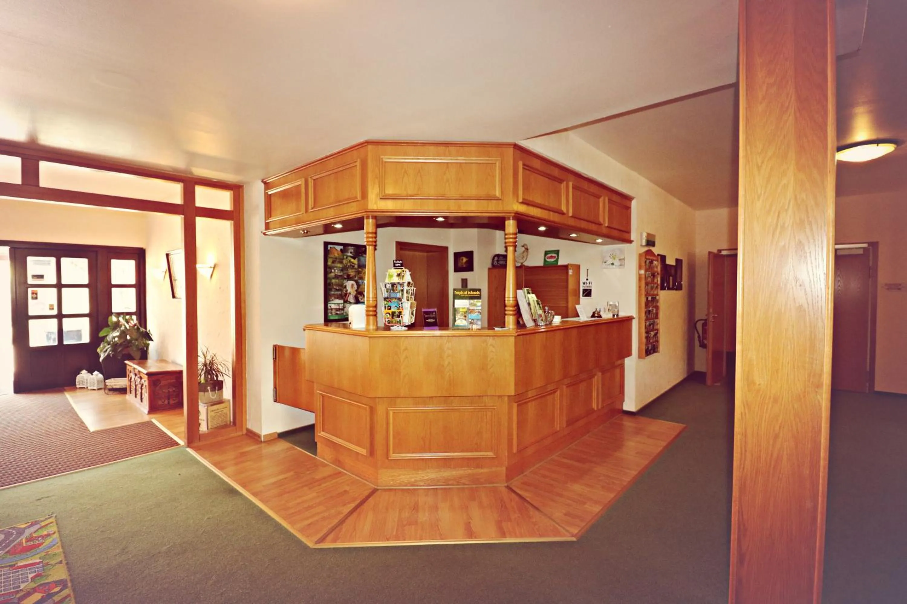 Lobby or reception in Landhotel Krausnick
