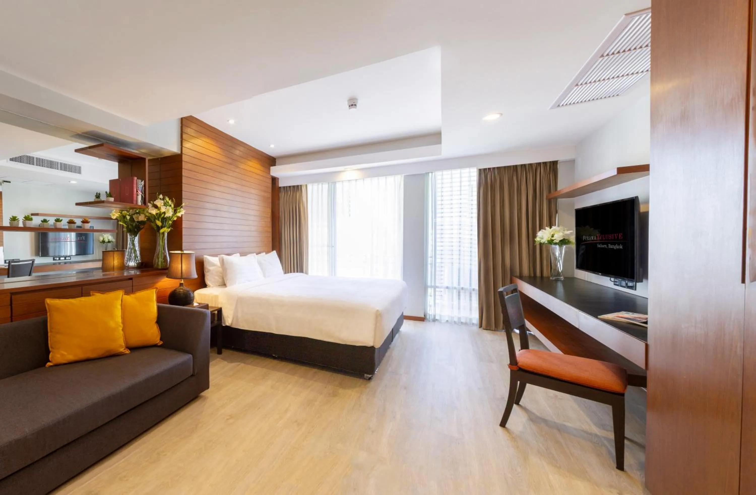 Photo of the whole room, Bed in FuramaXclusive Sathorn, Bangkok