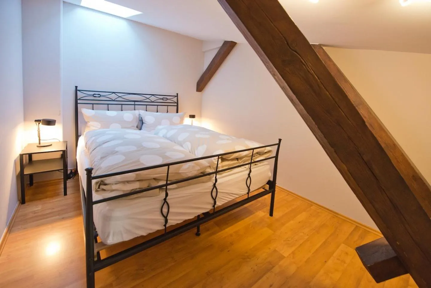 Bed in Romantik Hotel Gutshaus Ludorf