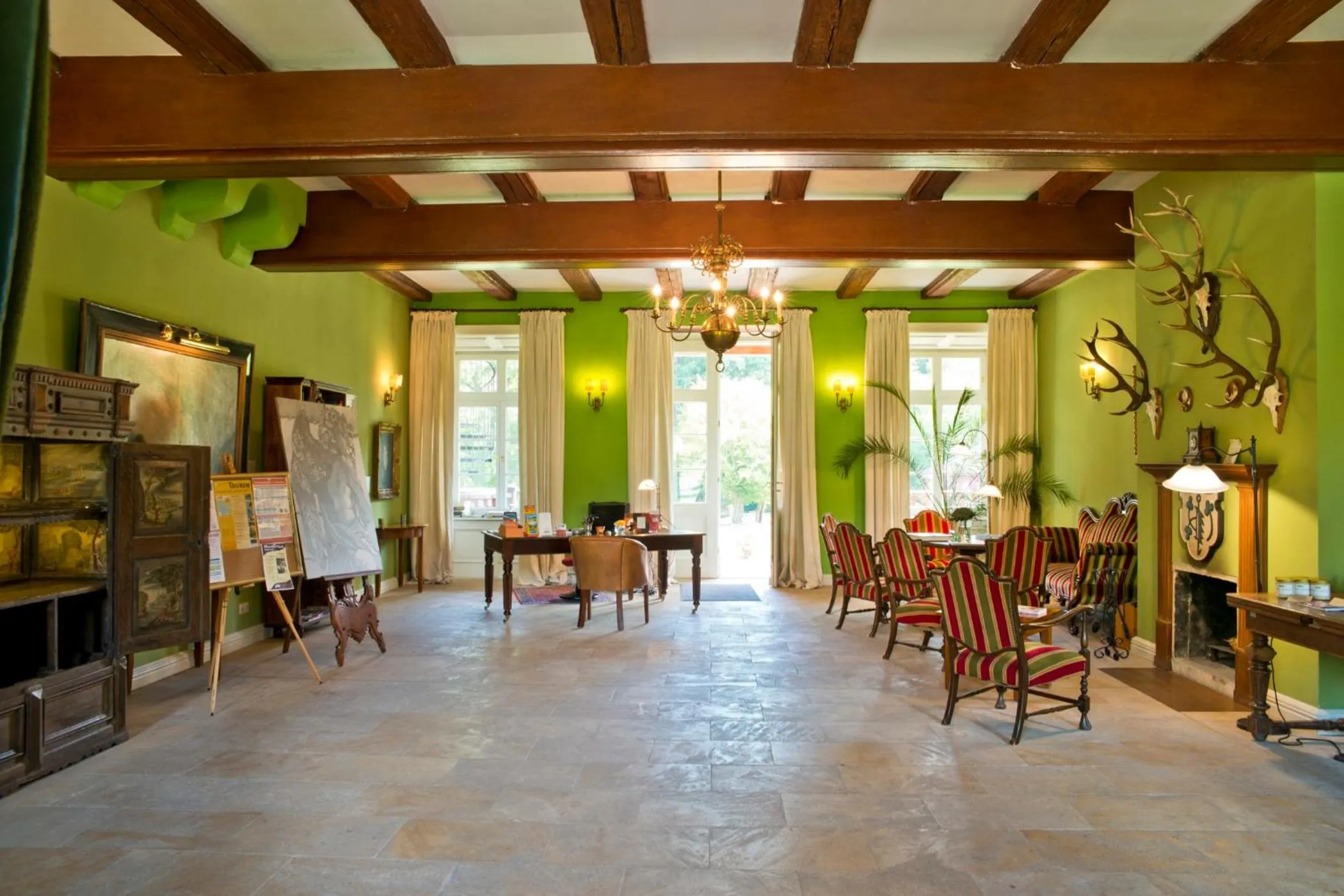 Lobby or reception in Romantik Hotel Gutshaus Ludorf