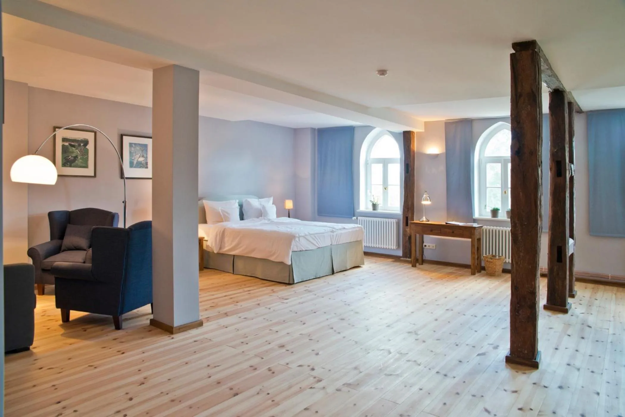 Bed in Romantik Hotel Gutshaus Ludorf