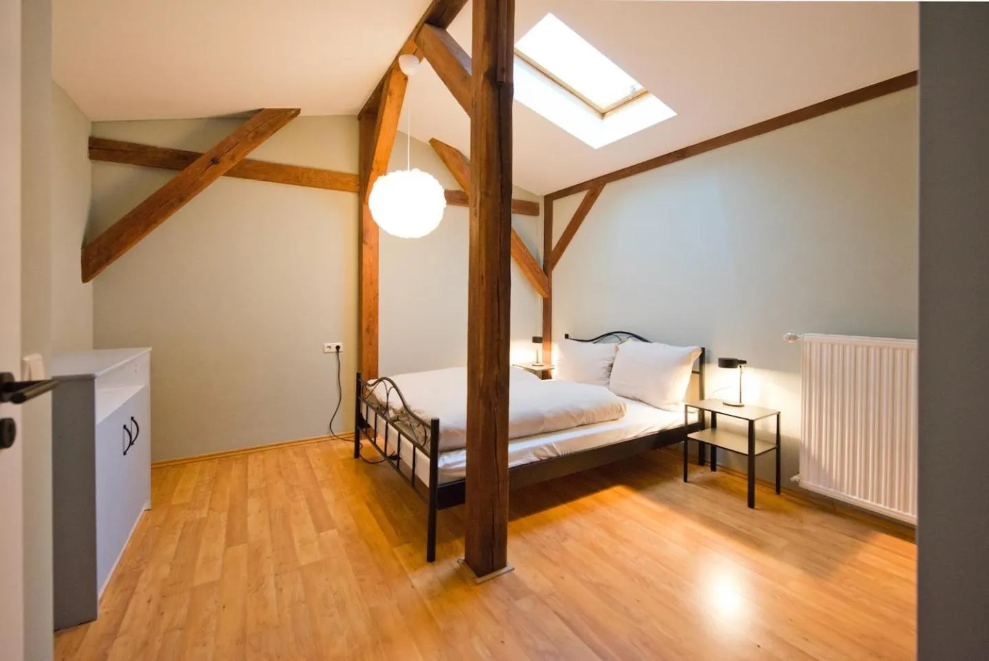 Bed in Romantik Hotel Gutshaus Ludorf