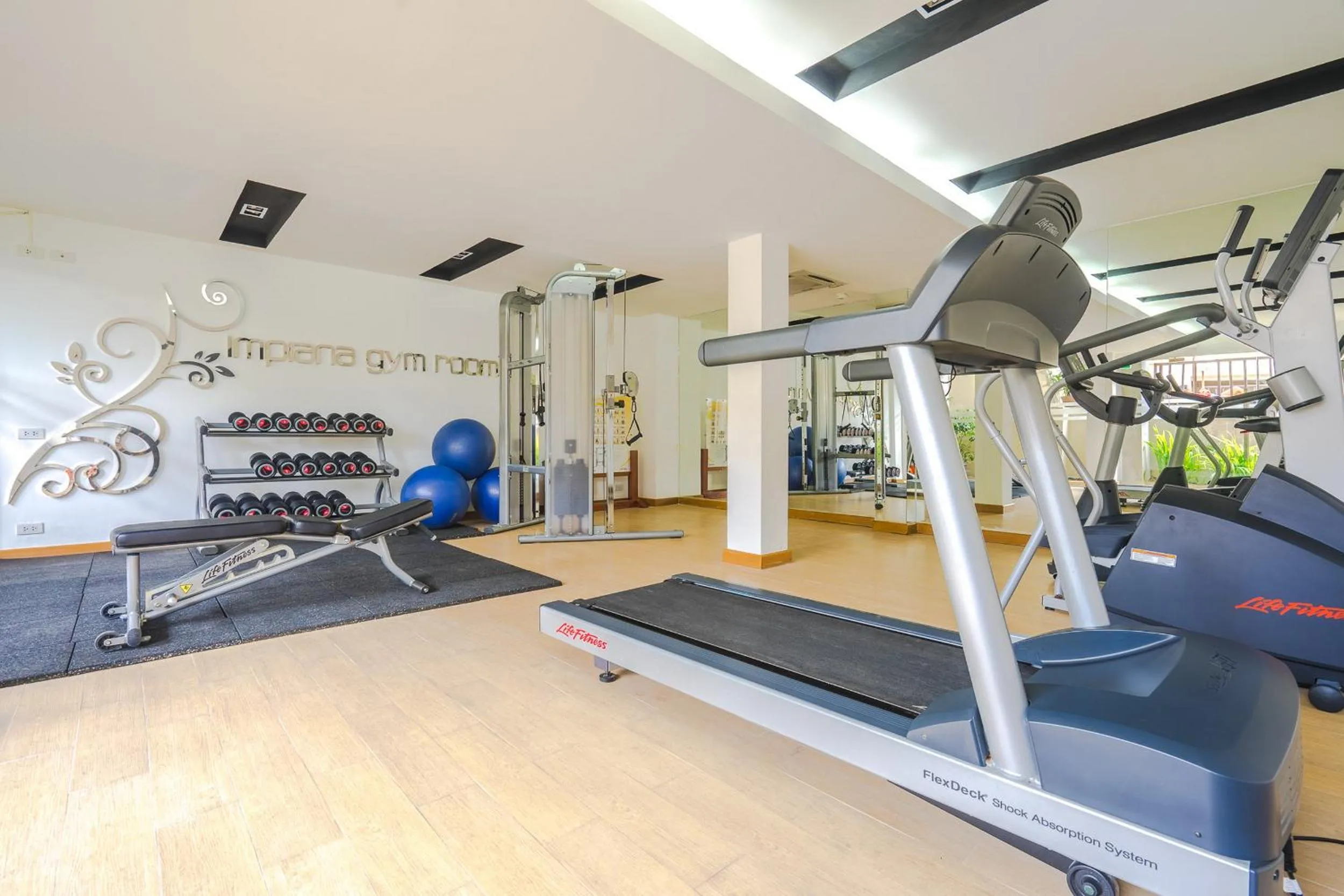 Fitness centre/facilities in Impiana Beachfront Resort Chaweng Noi, Koh Samui