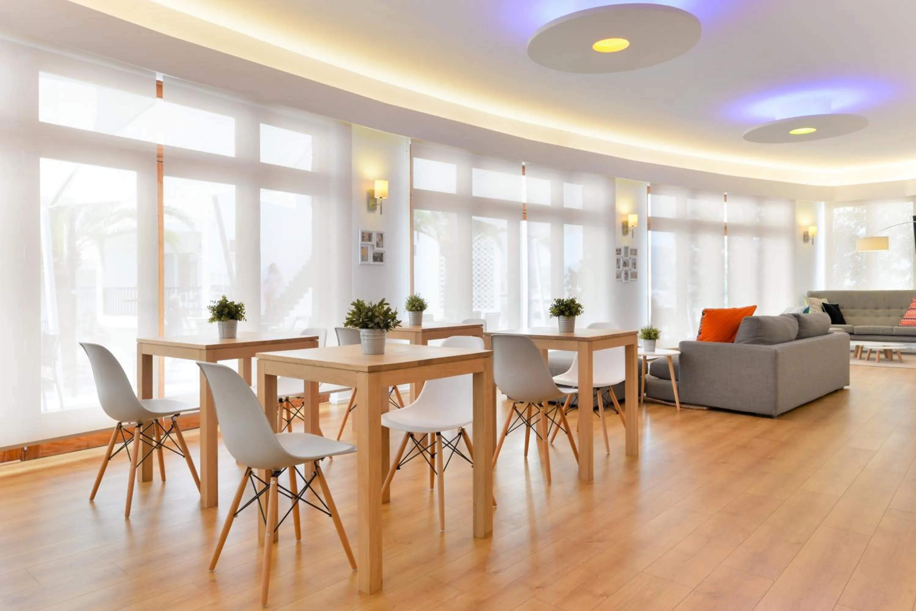 Seating area in Hotel Cenit & Apts Sol y Viento