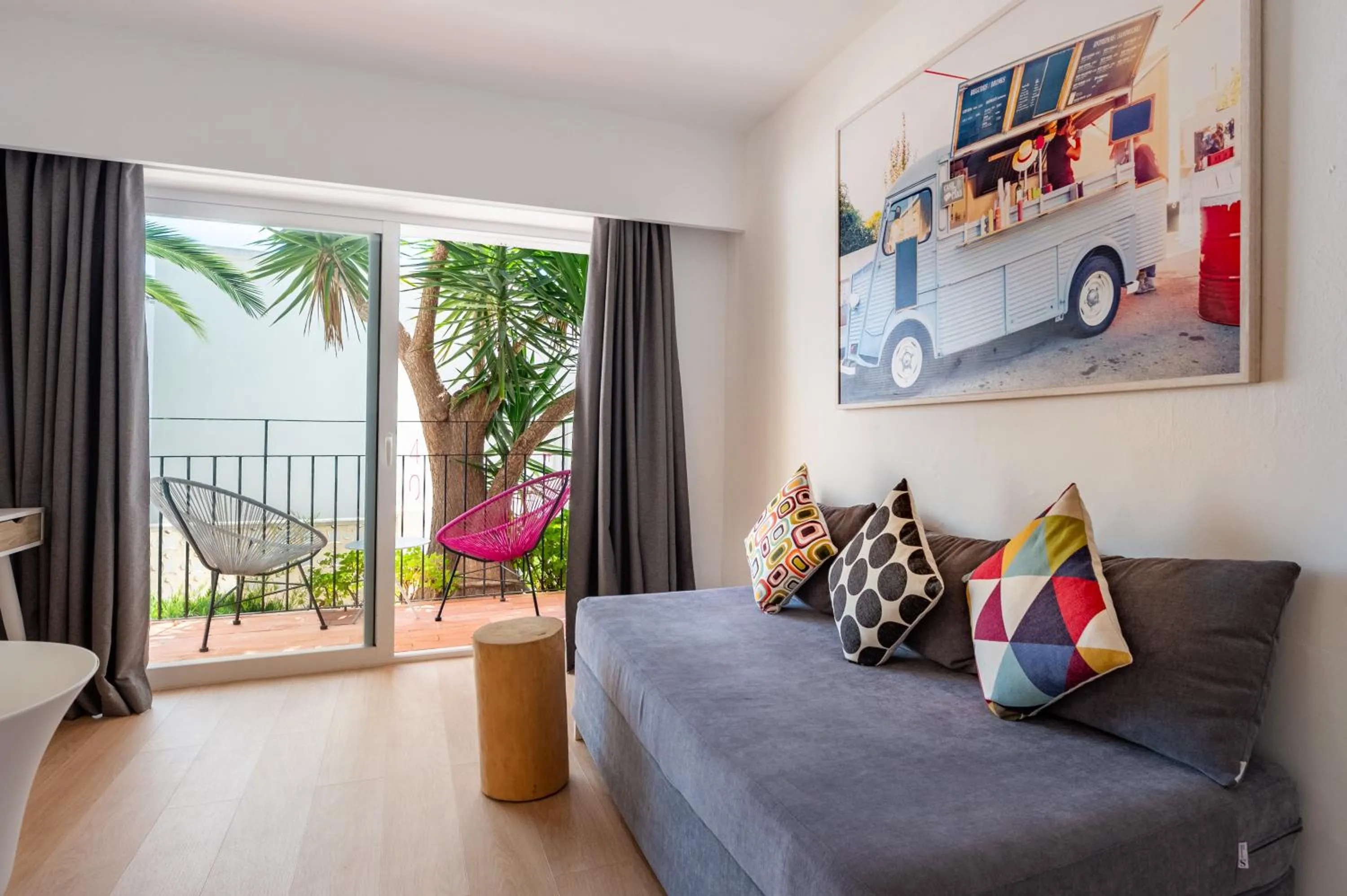 Bed in Hotel Cenit & Apts Sol y Viento