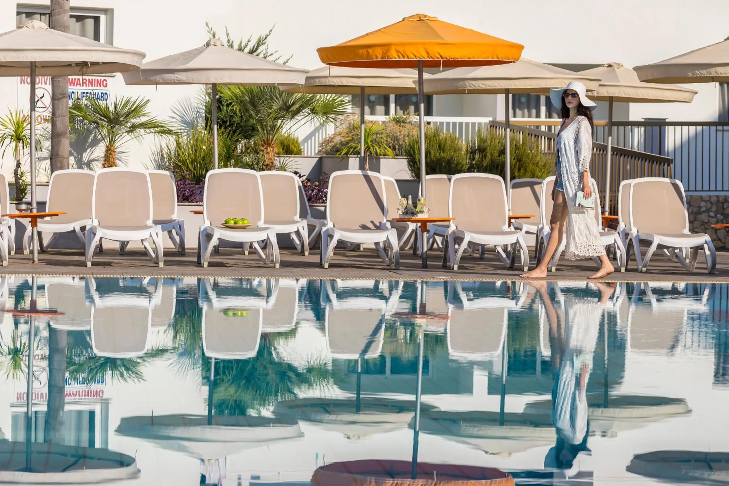 Swimming pool in Christabelle Hotel Apartments