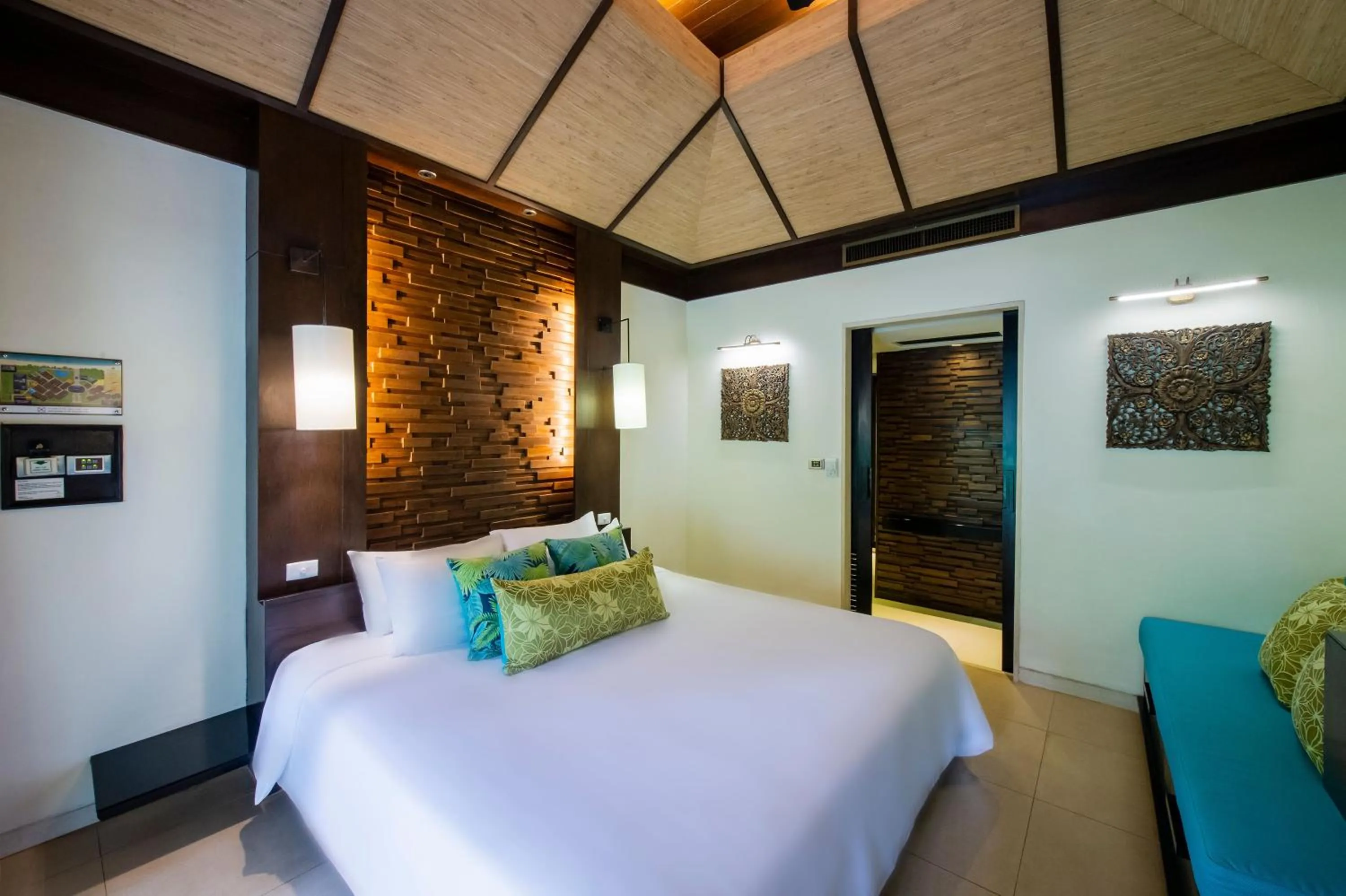 Bed in Impiana Beachfront Resort Patong, Phuket