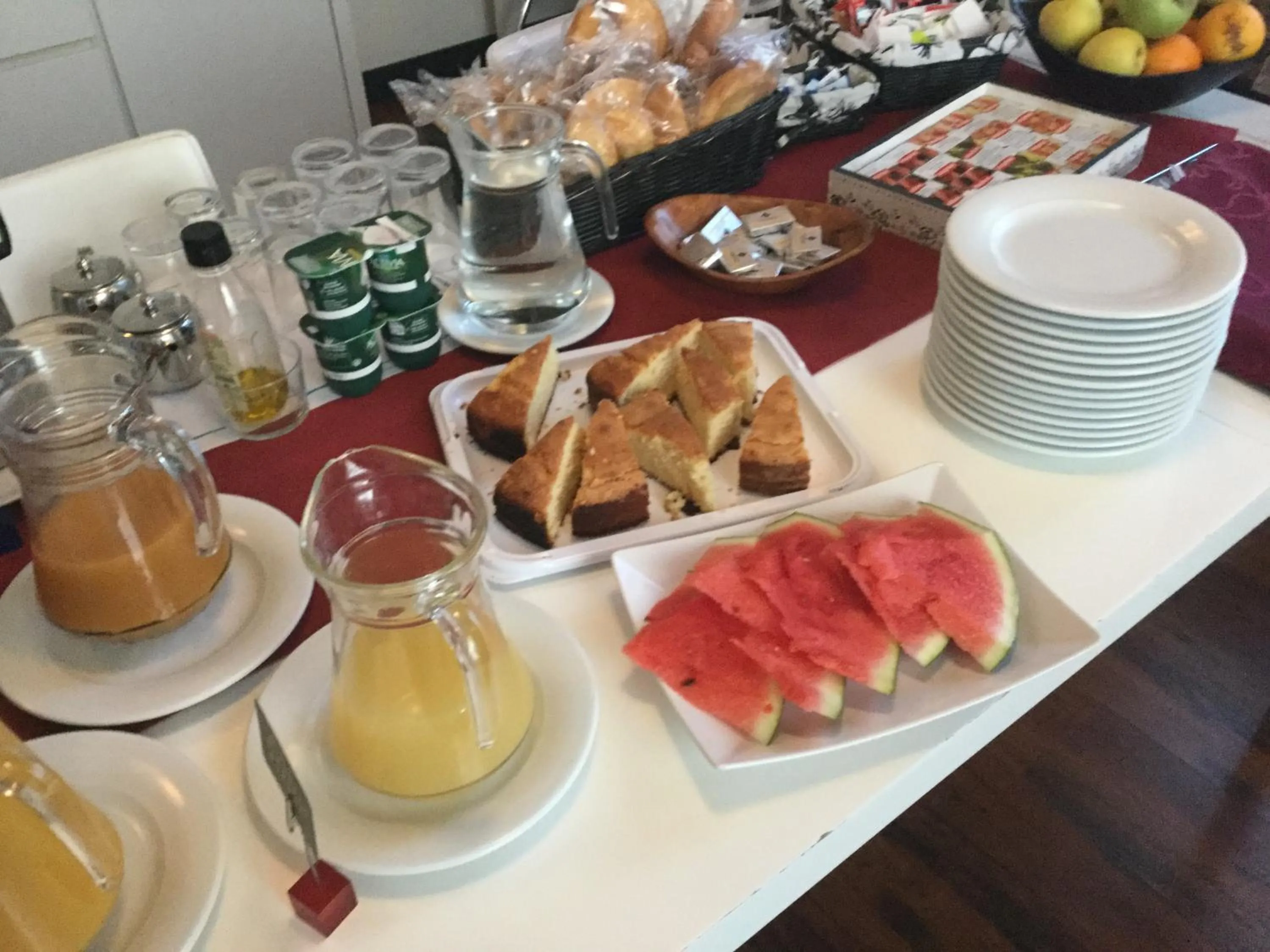 Food and drinks in El Palacete del Obispo