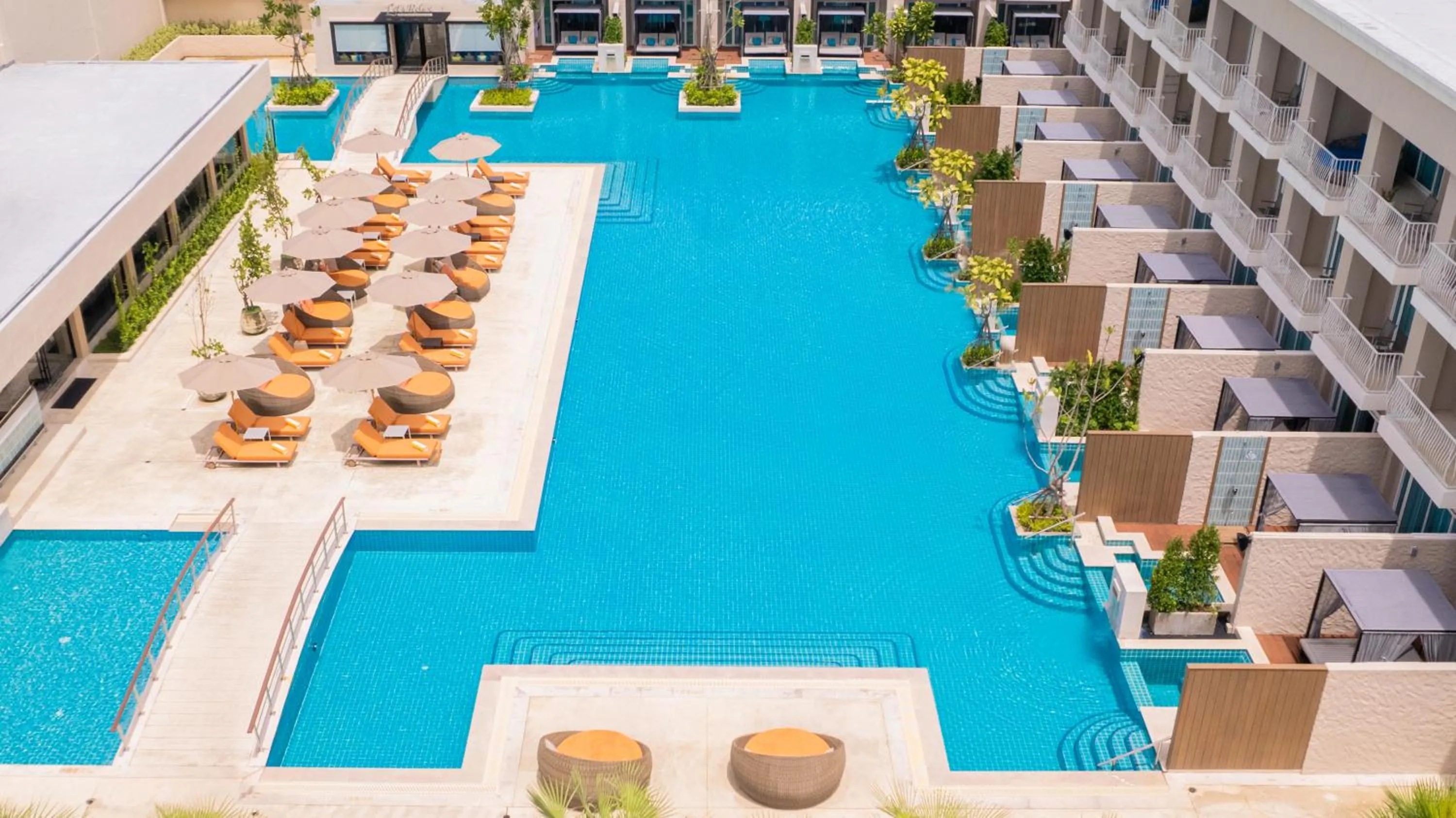 Swimming pool in M Social Hotel Phuket