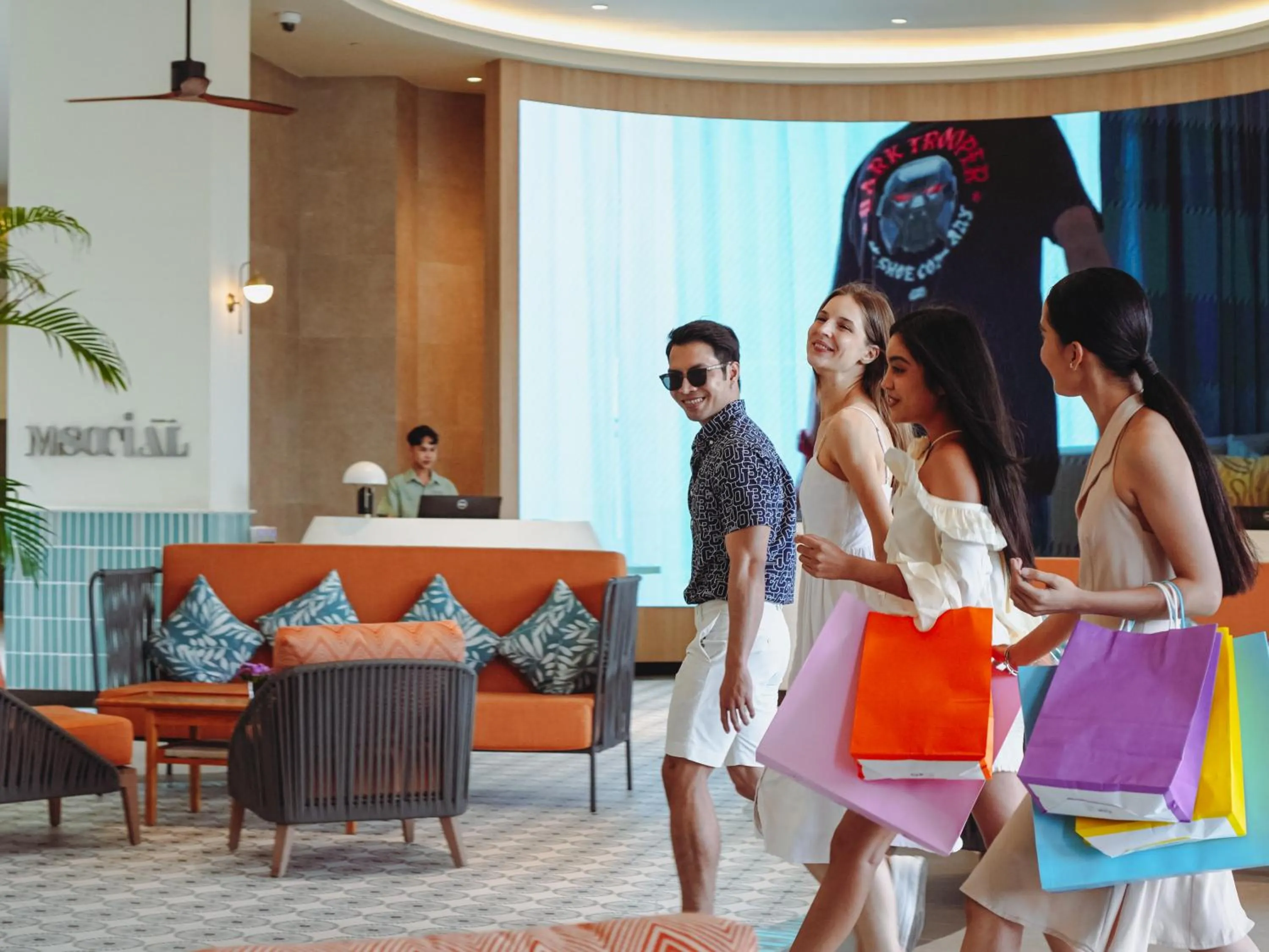 Lobby or reception in M Social Hotel Phuket