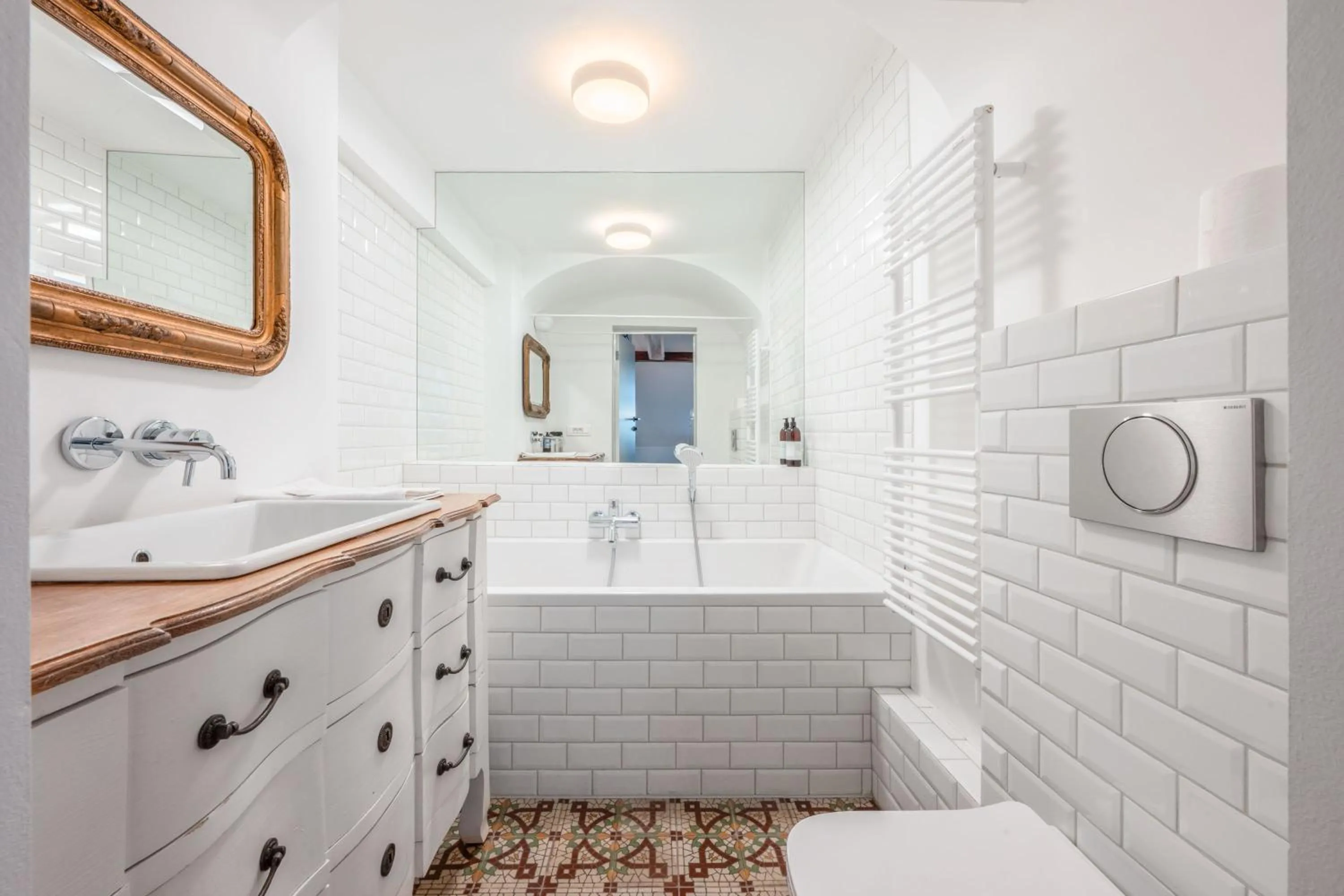 Bathroom in Tromostovje apartments