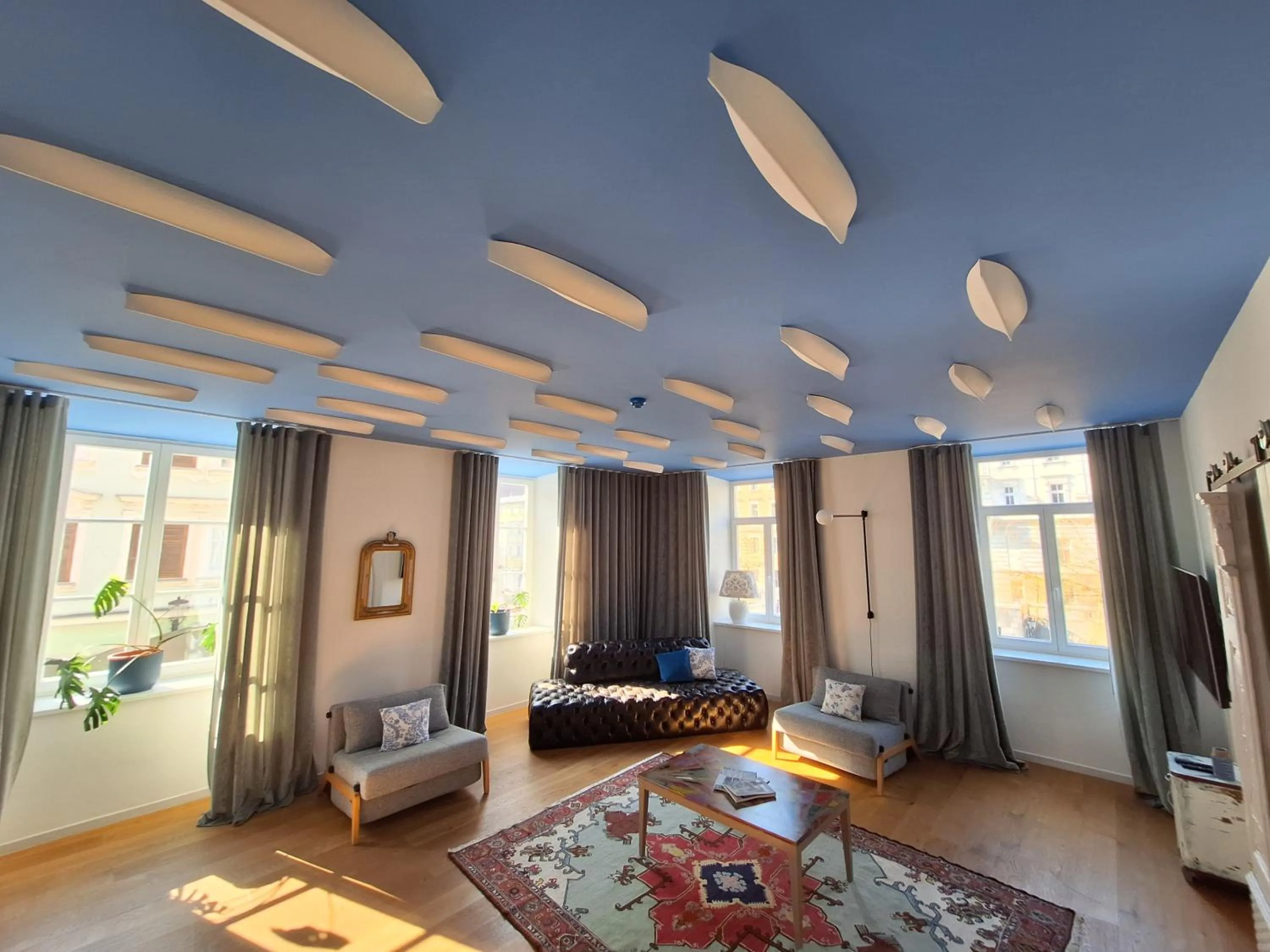 Living room in Tromostovje apartments