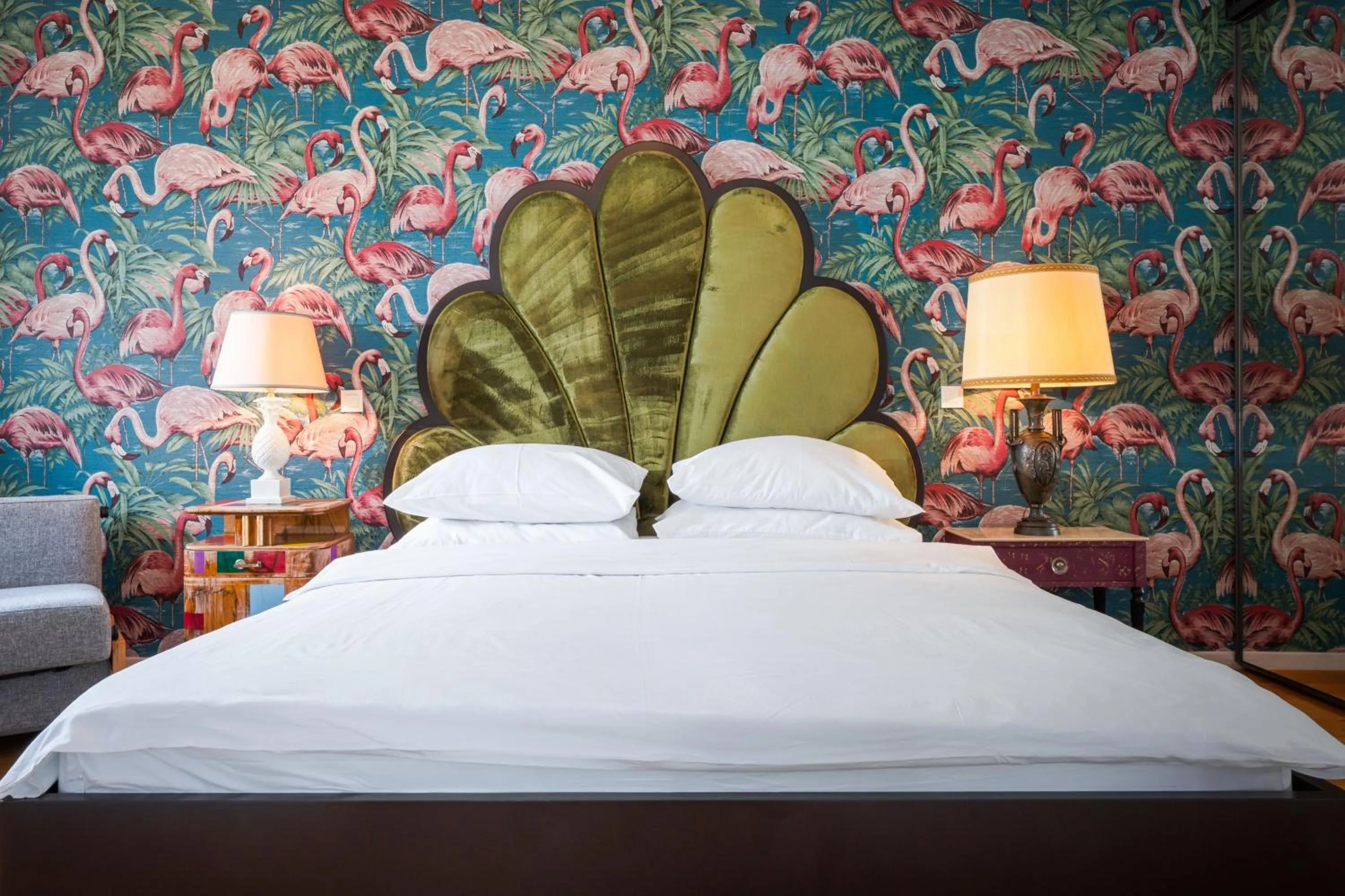 Bed in Tromostovje apartments