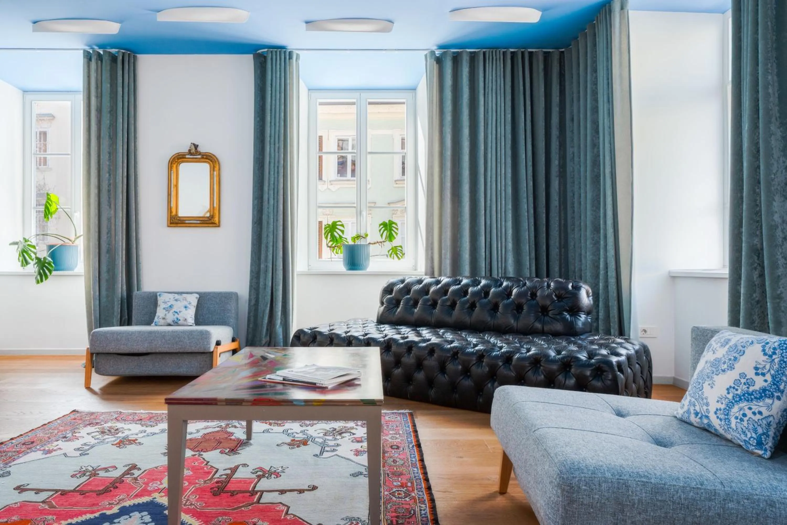 Living room in Tromostovje apartments