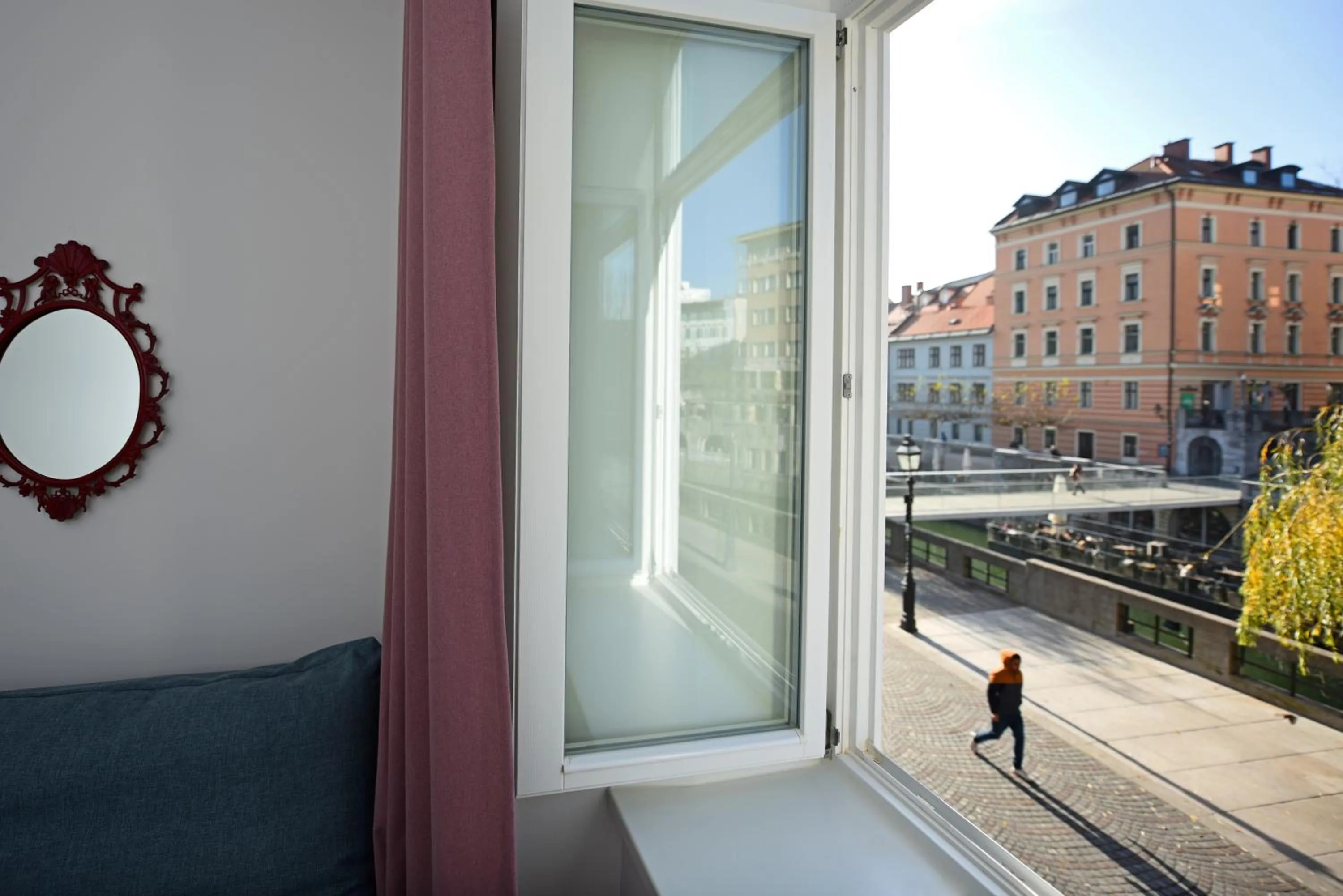 City view in Tromostovje apartments