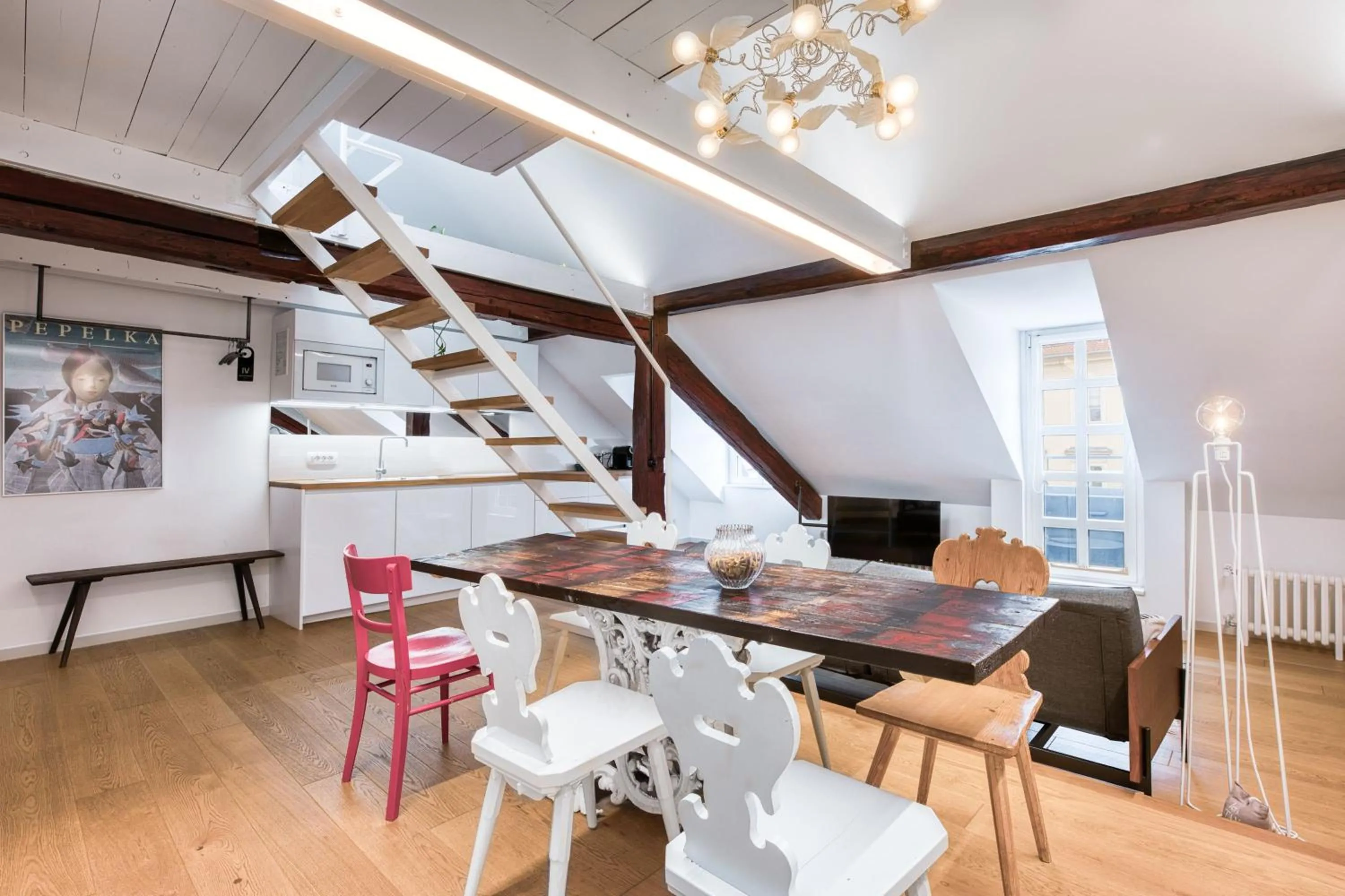 kitchen in Tromostovje apartments