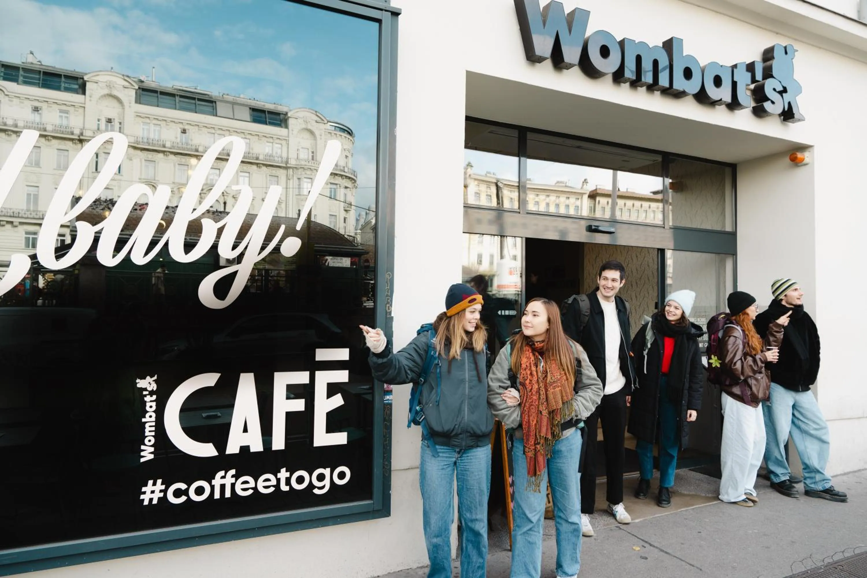 Property building in Wombat's City Hostel Vienna Naschmarkt