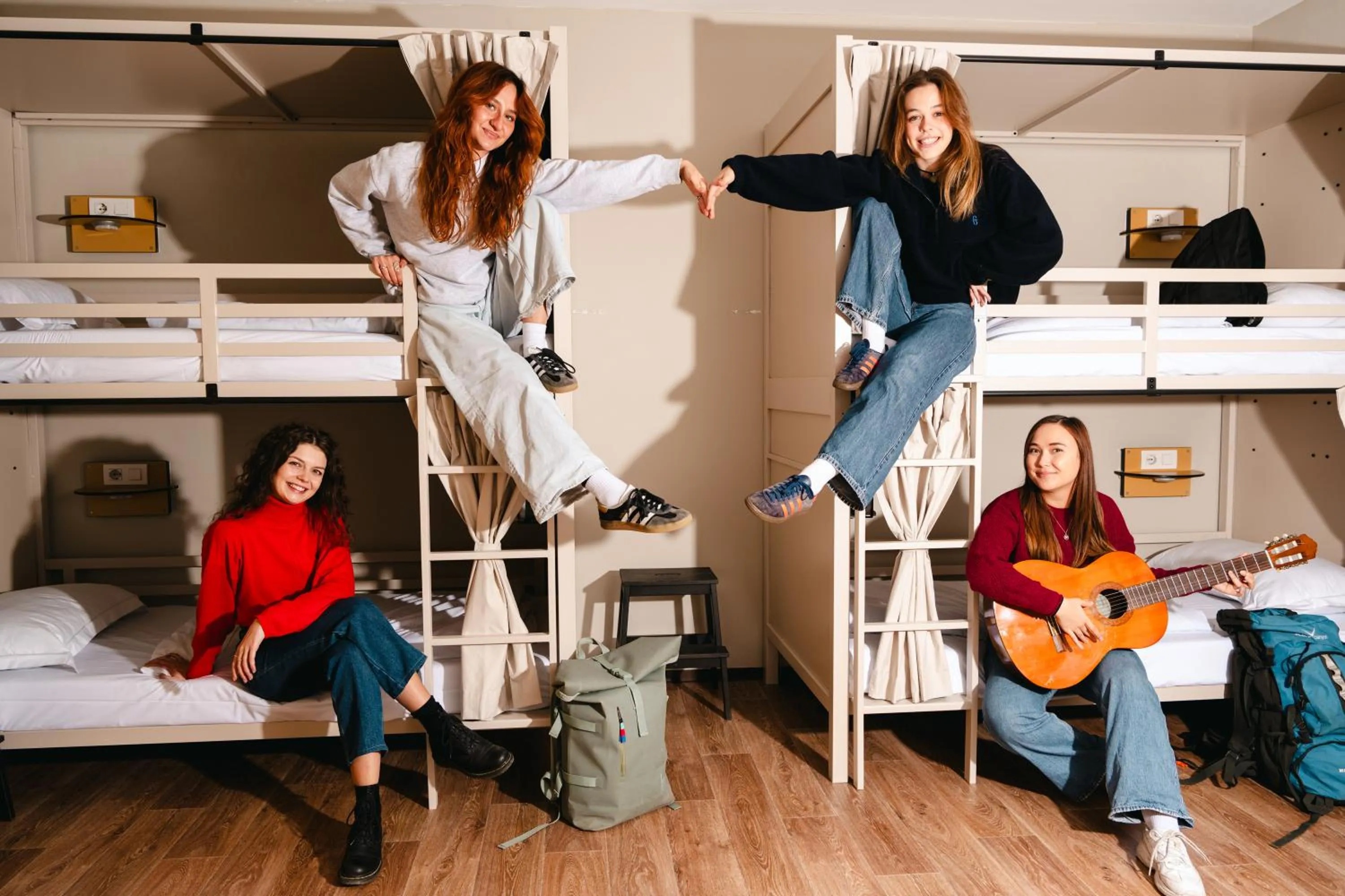 Bed in Wombat's City Hostel Vienna Naschmarkt