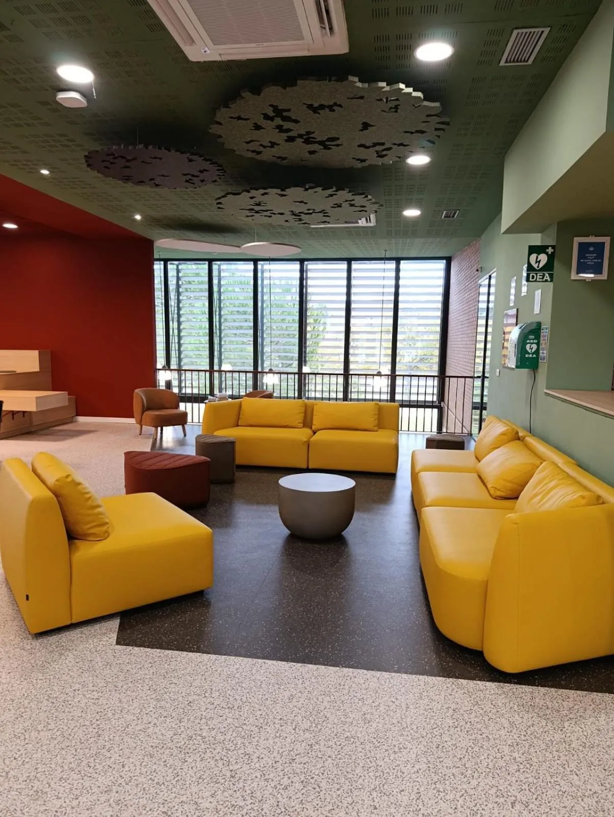 Seating area in Residencia Universitaria Resa Giner de Los Ríos