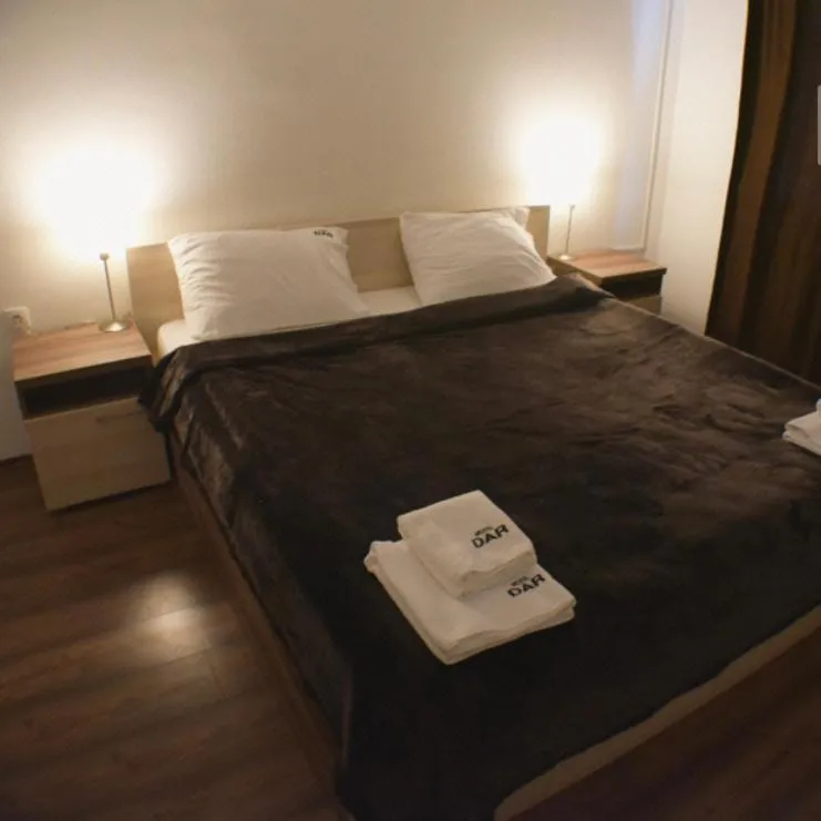 Bed in Motel & Restaurant Dar