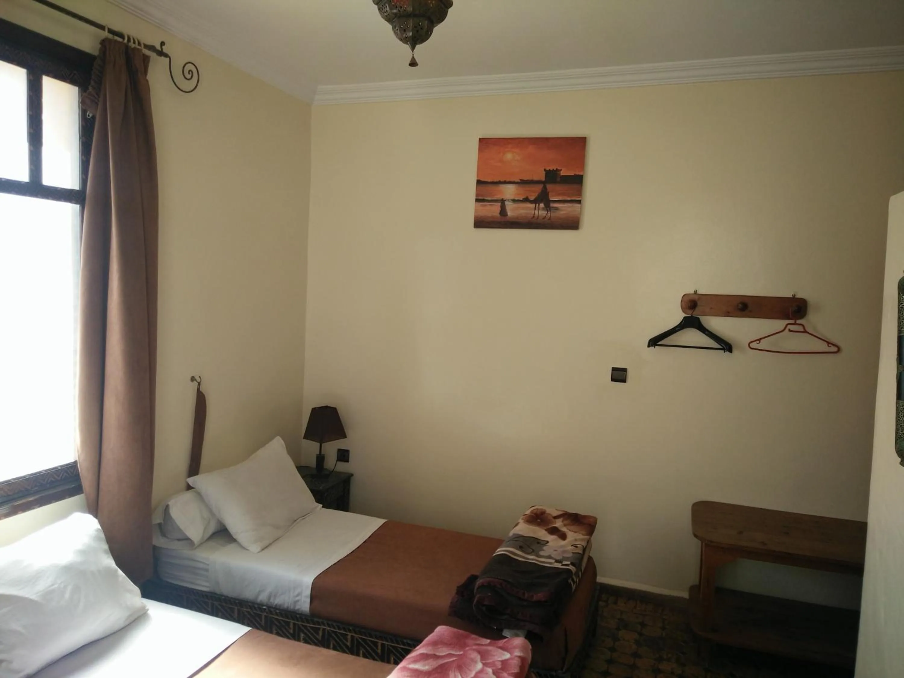 Bed in Hotel Coeur de Mogador