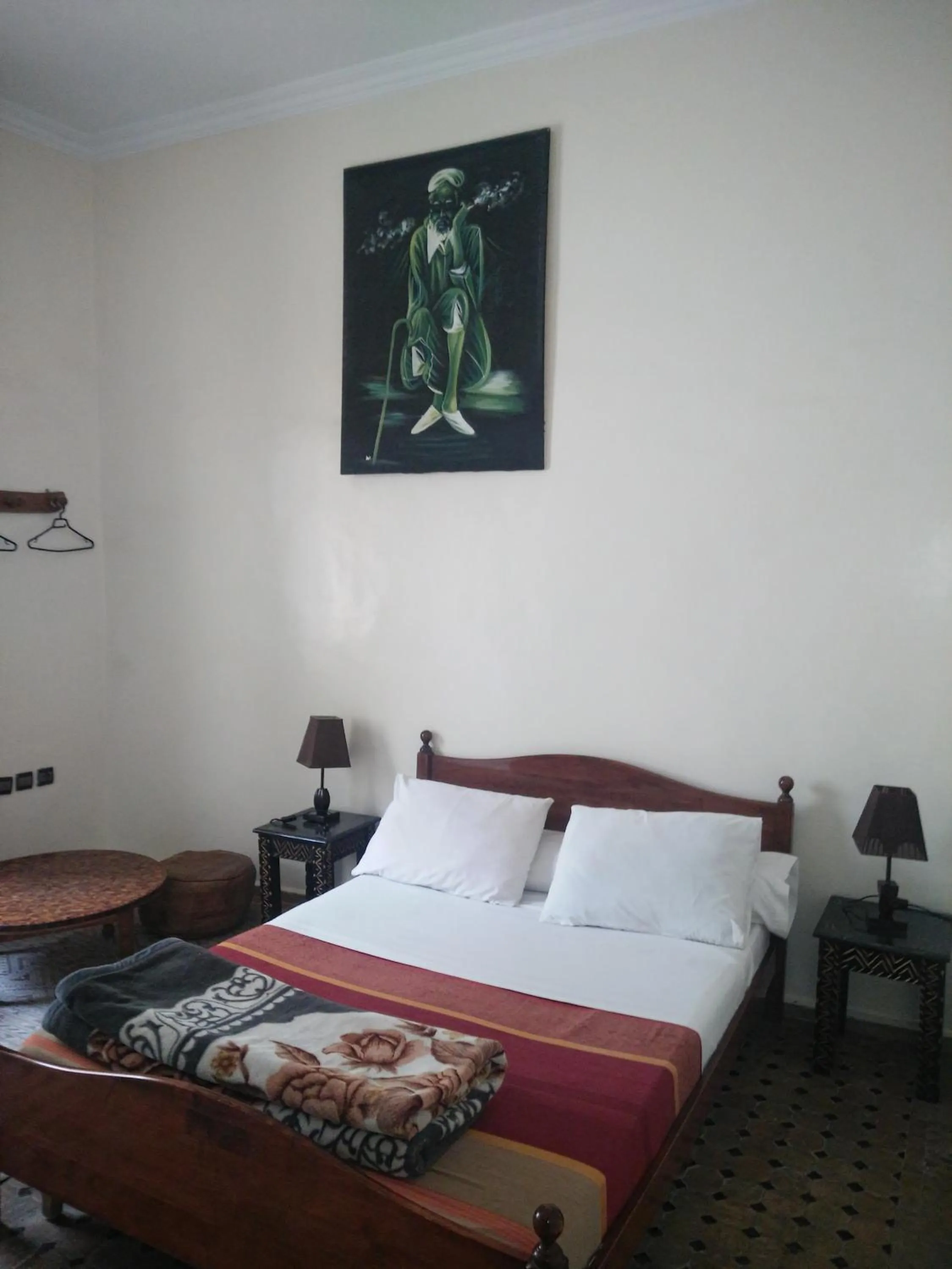 Bed in Hotel Coeur de Mogador