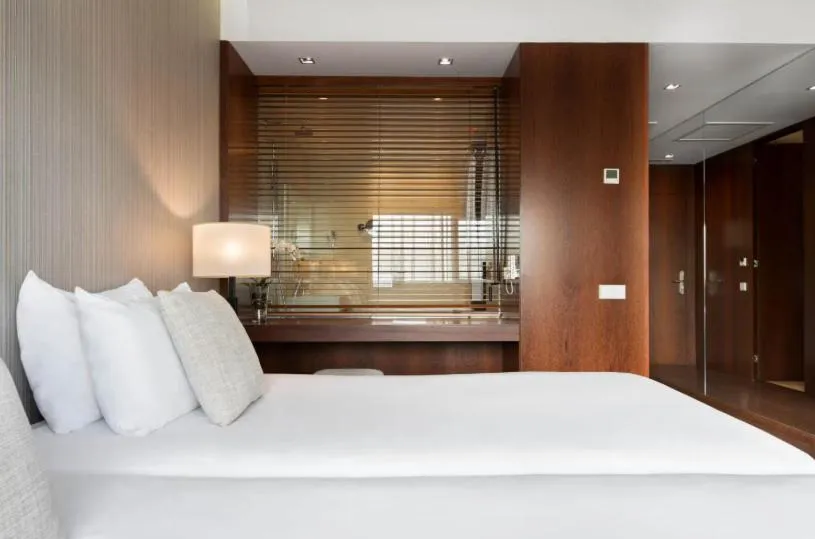 Bed in Eurostars Mar de Vigo