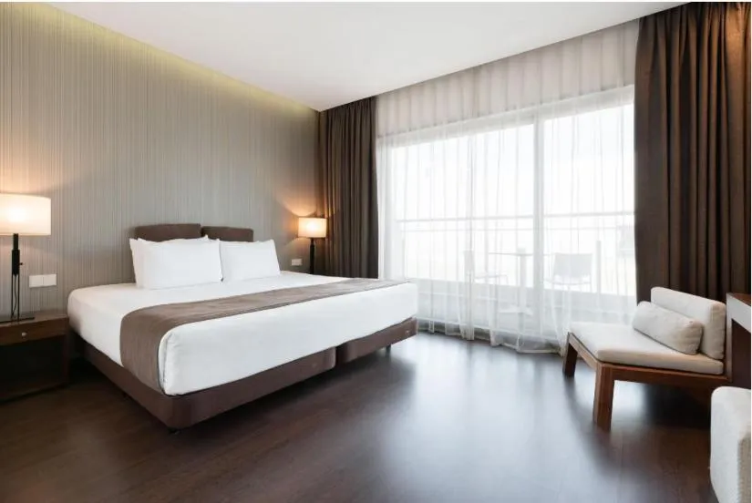 Bed in Eurostars Mar de Vigo