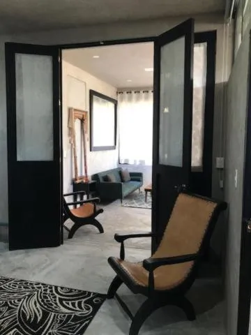 Seating area in La Flor Casa Boutique